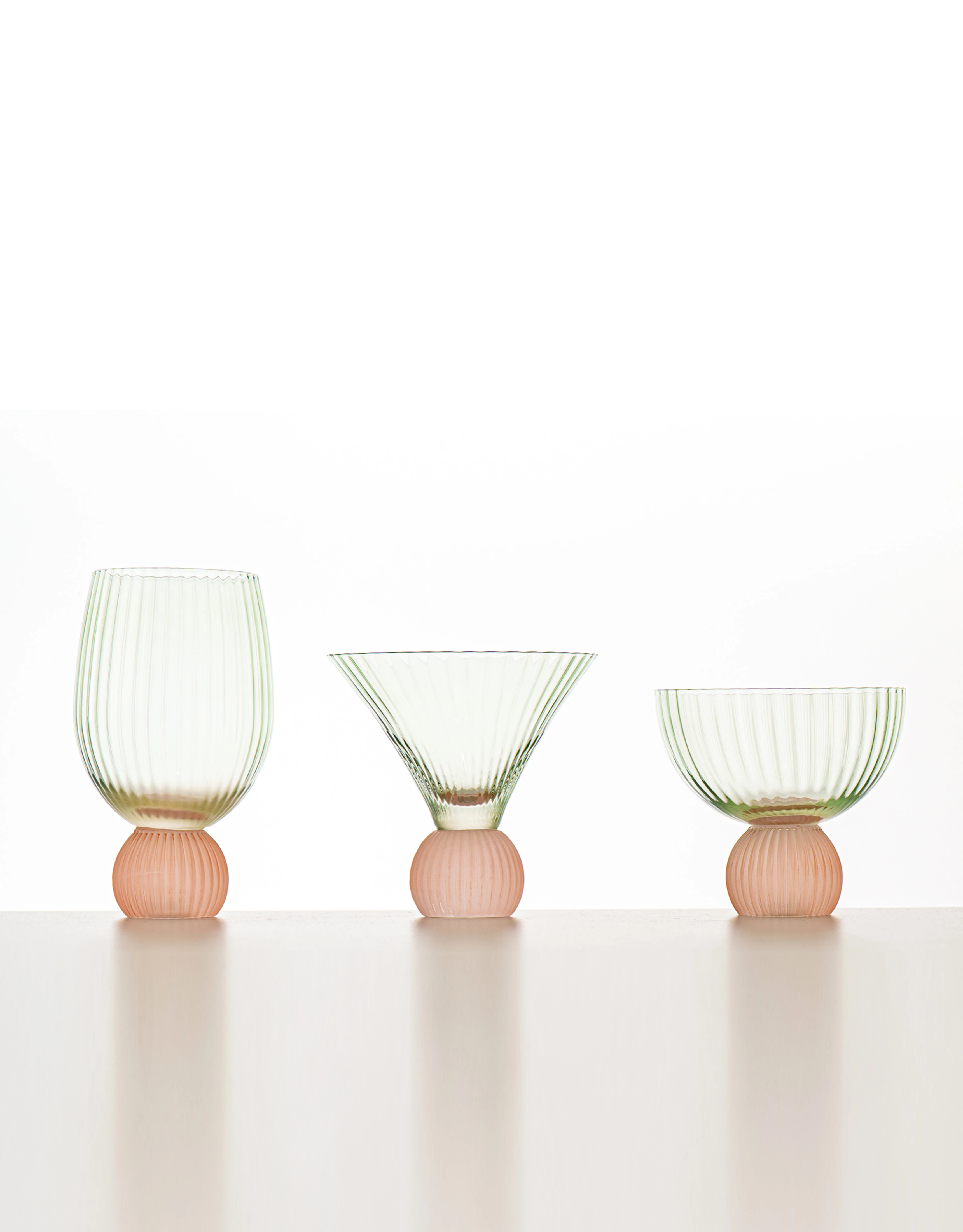 Ribbed Drinkware Set