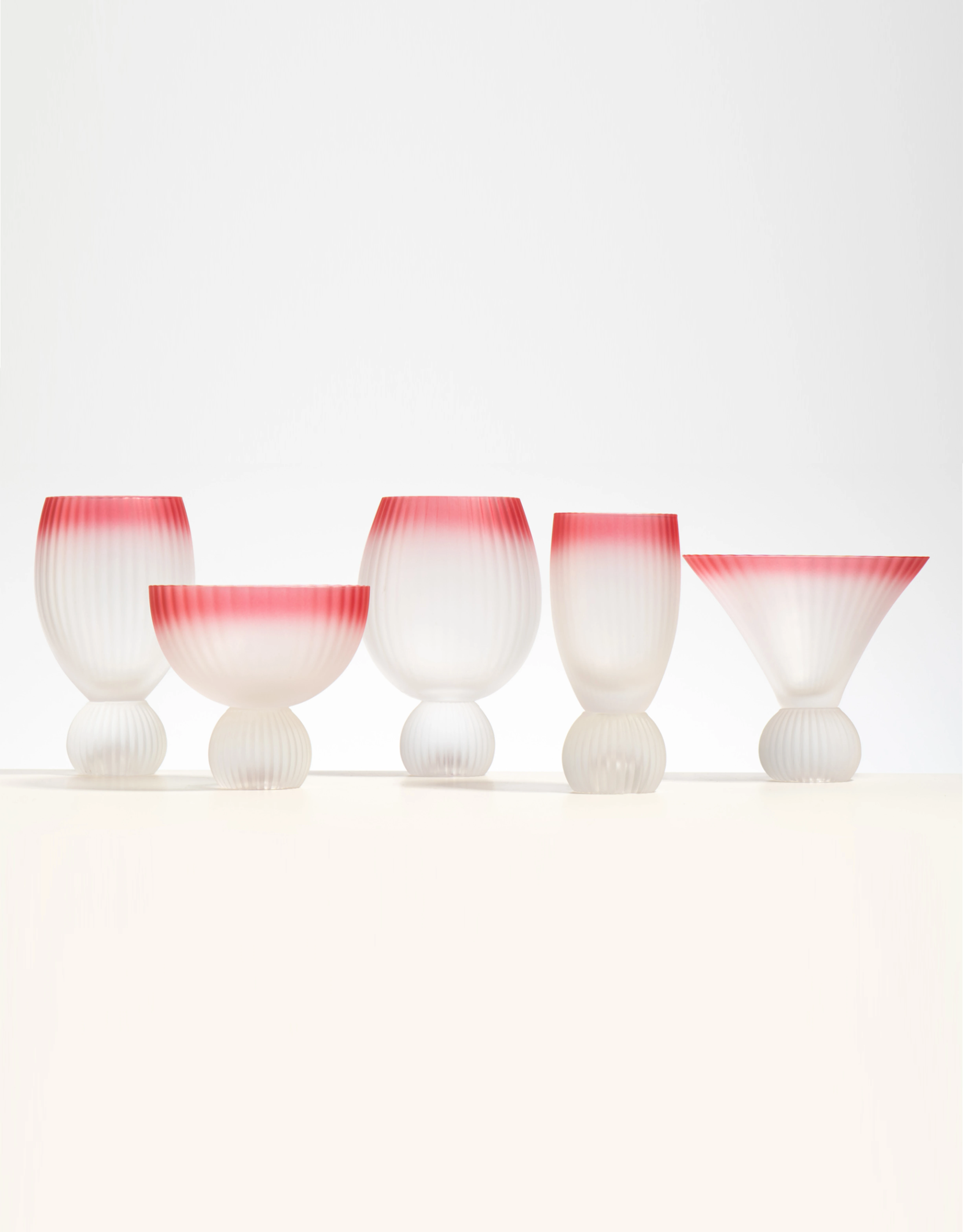 Ribbed Drinkware Set