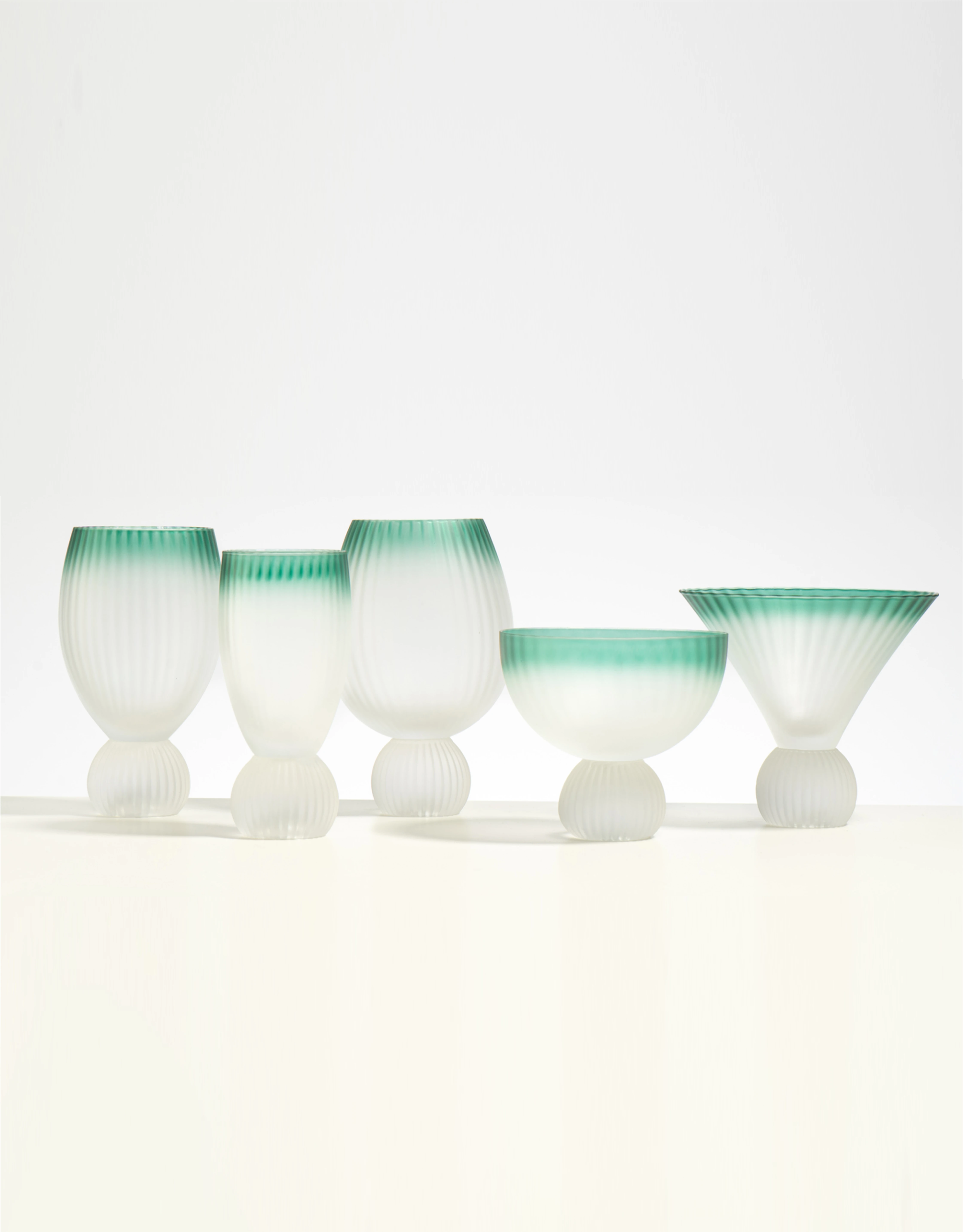 Ribbed Drinkware Set