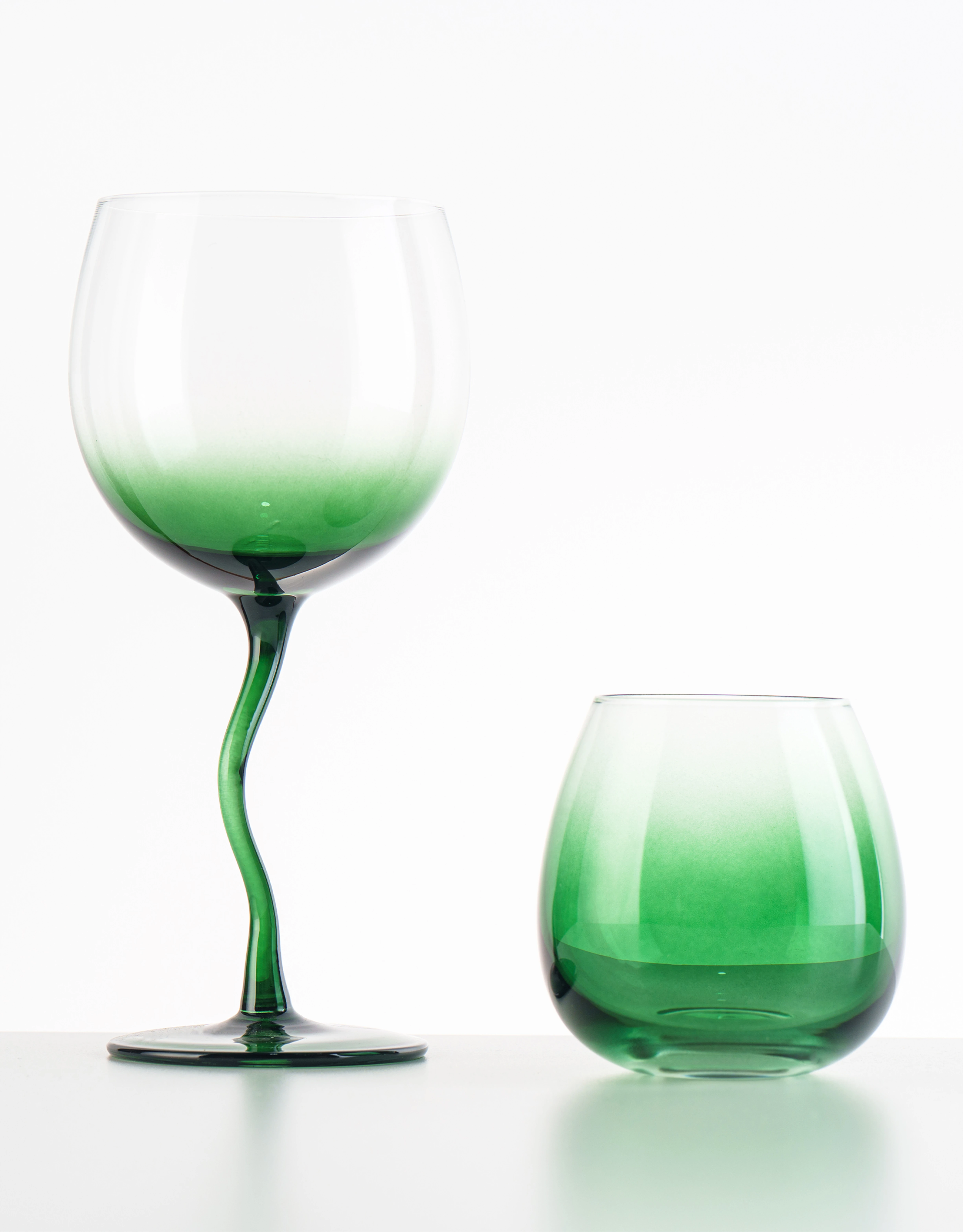 Glass Drinkware Set