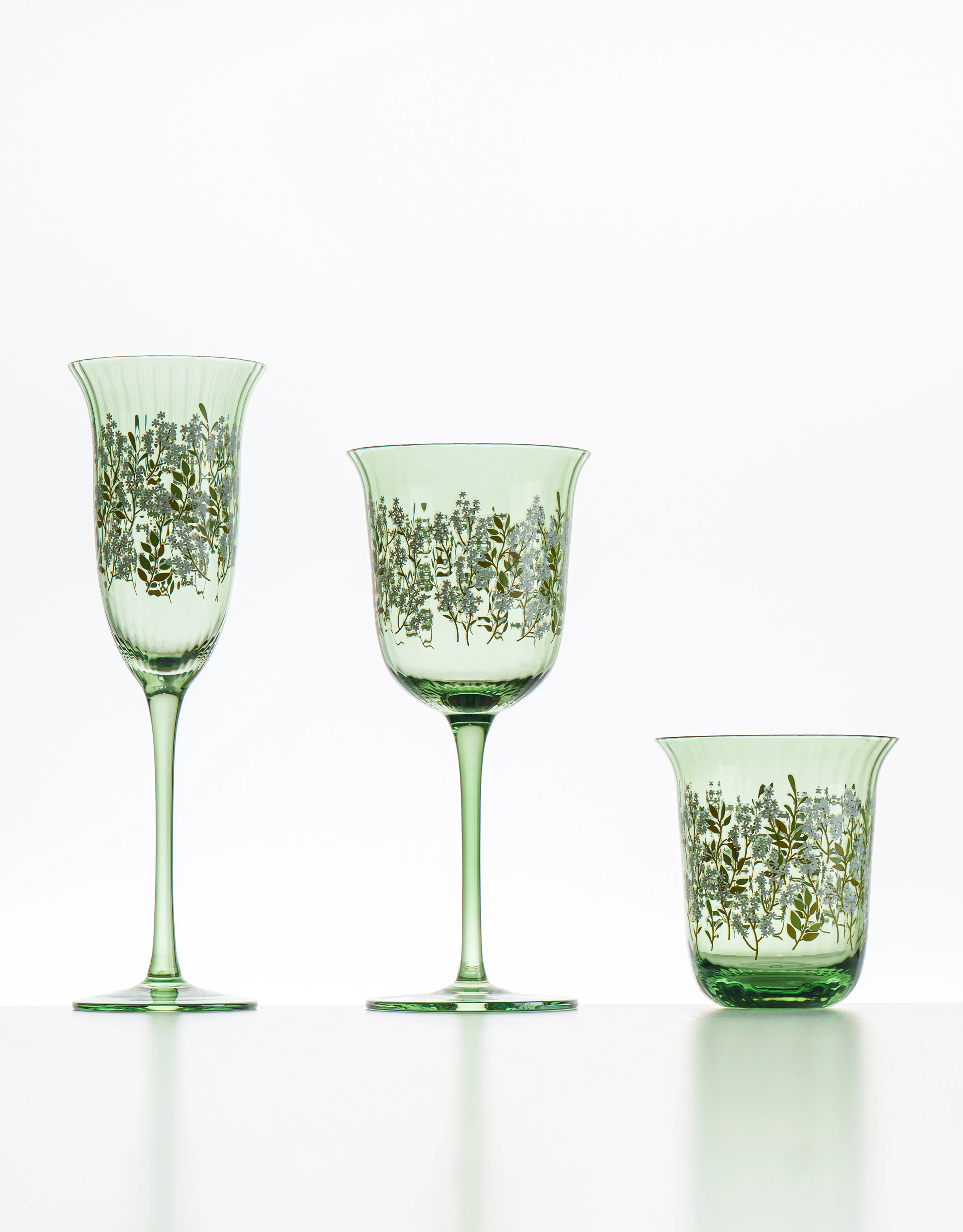 Glass Drinkware Set