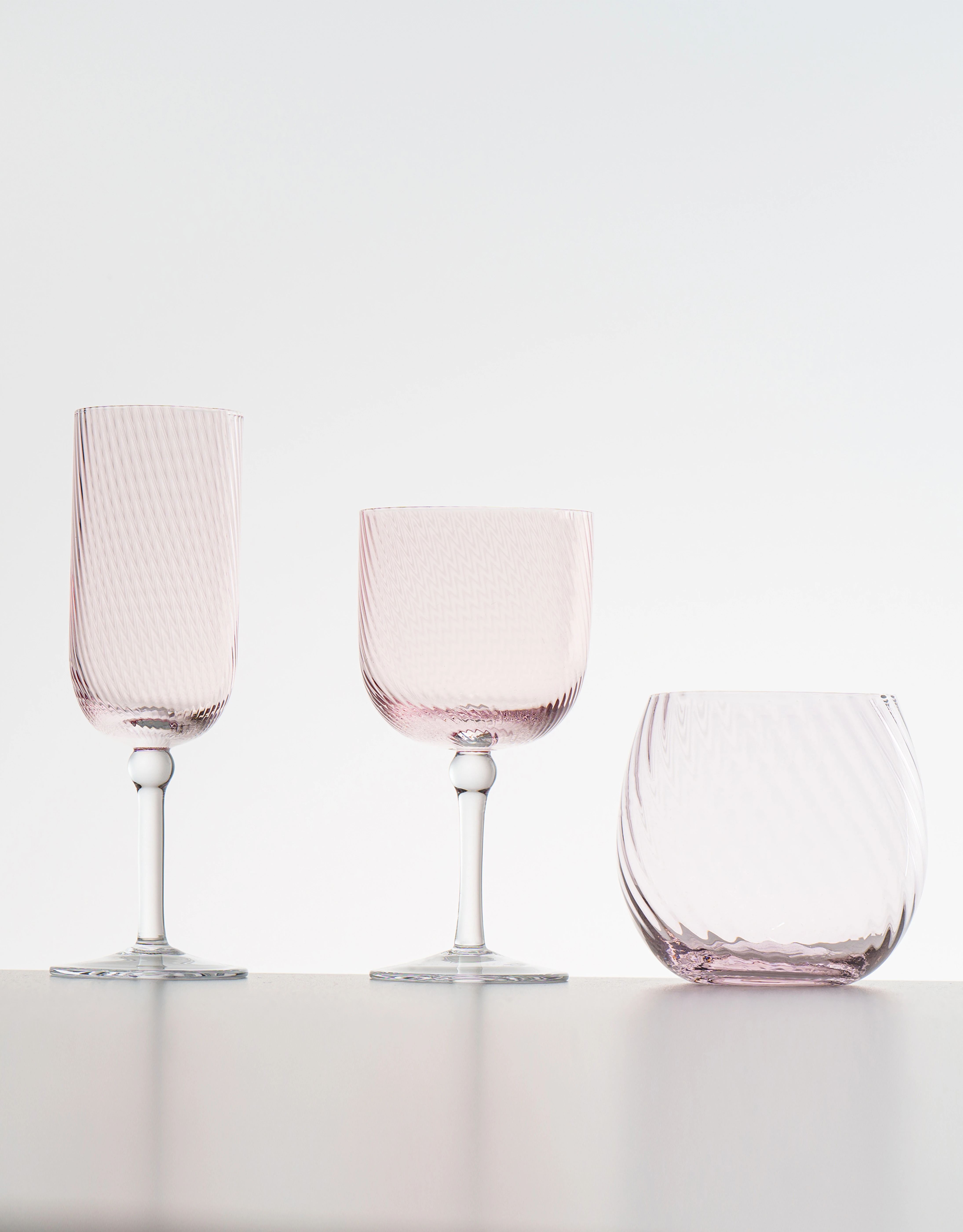Glass Drinkware Set