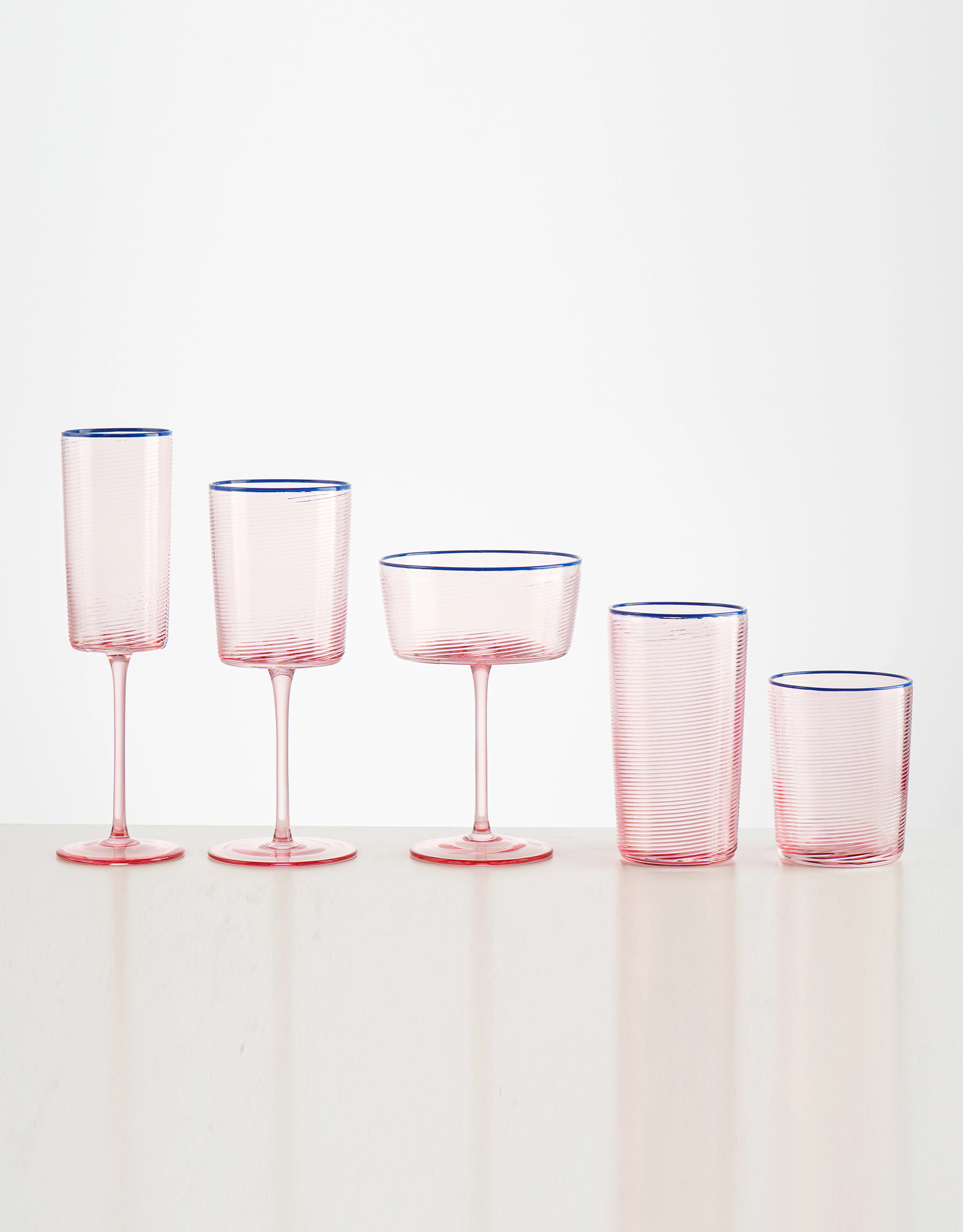 Glass Drinkware Set