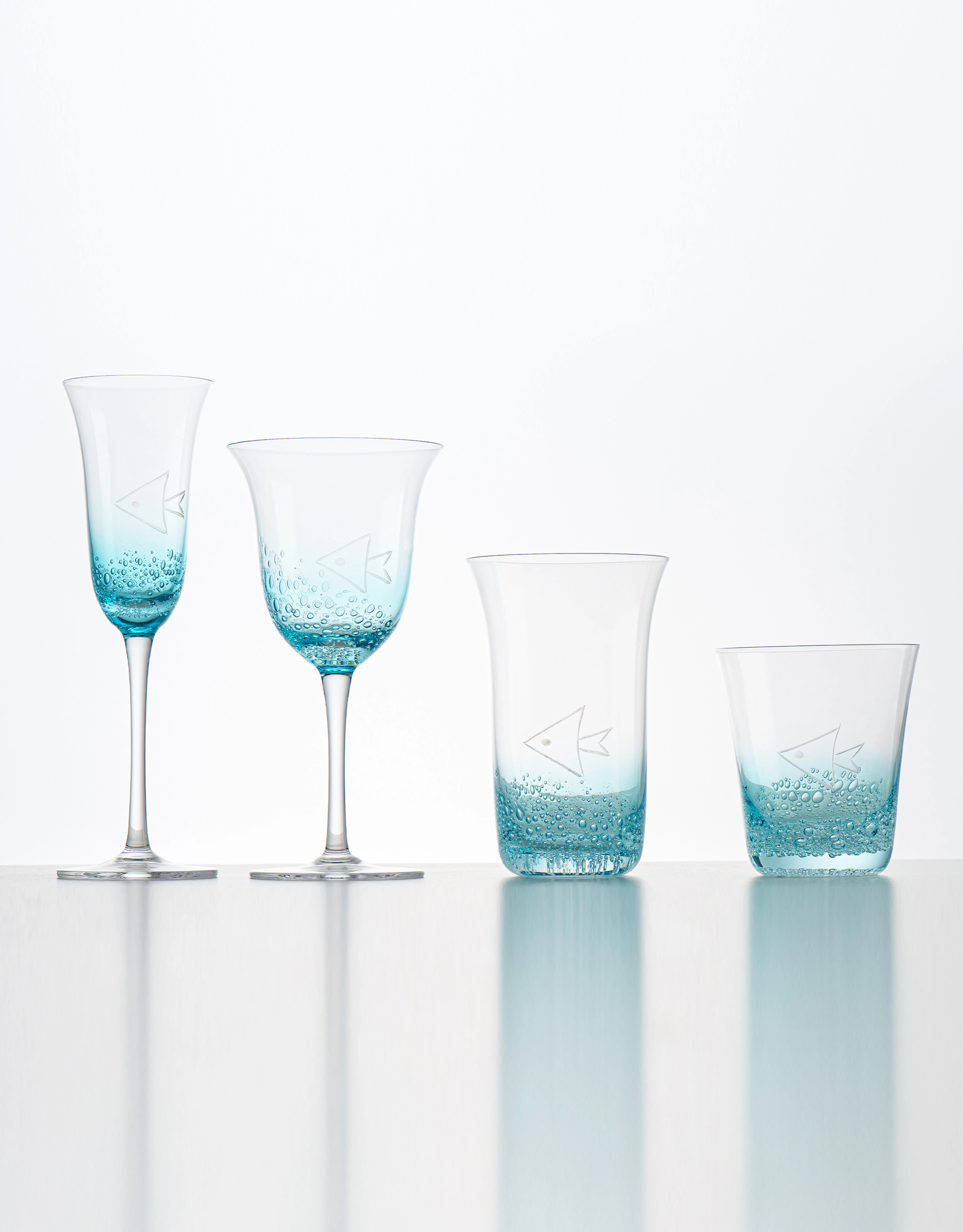 Glass Drinkware Set