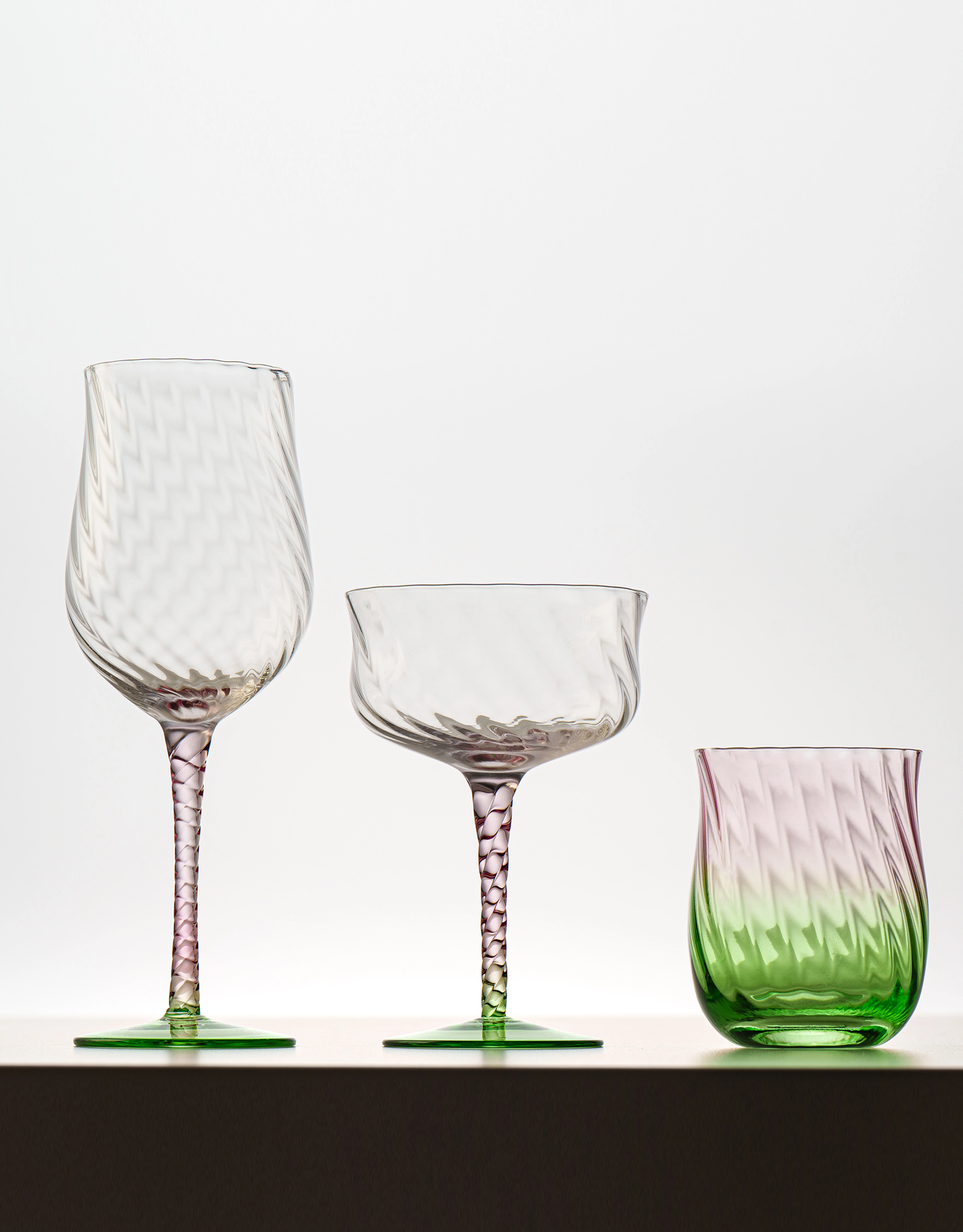 Glass Drinkware Set