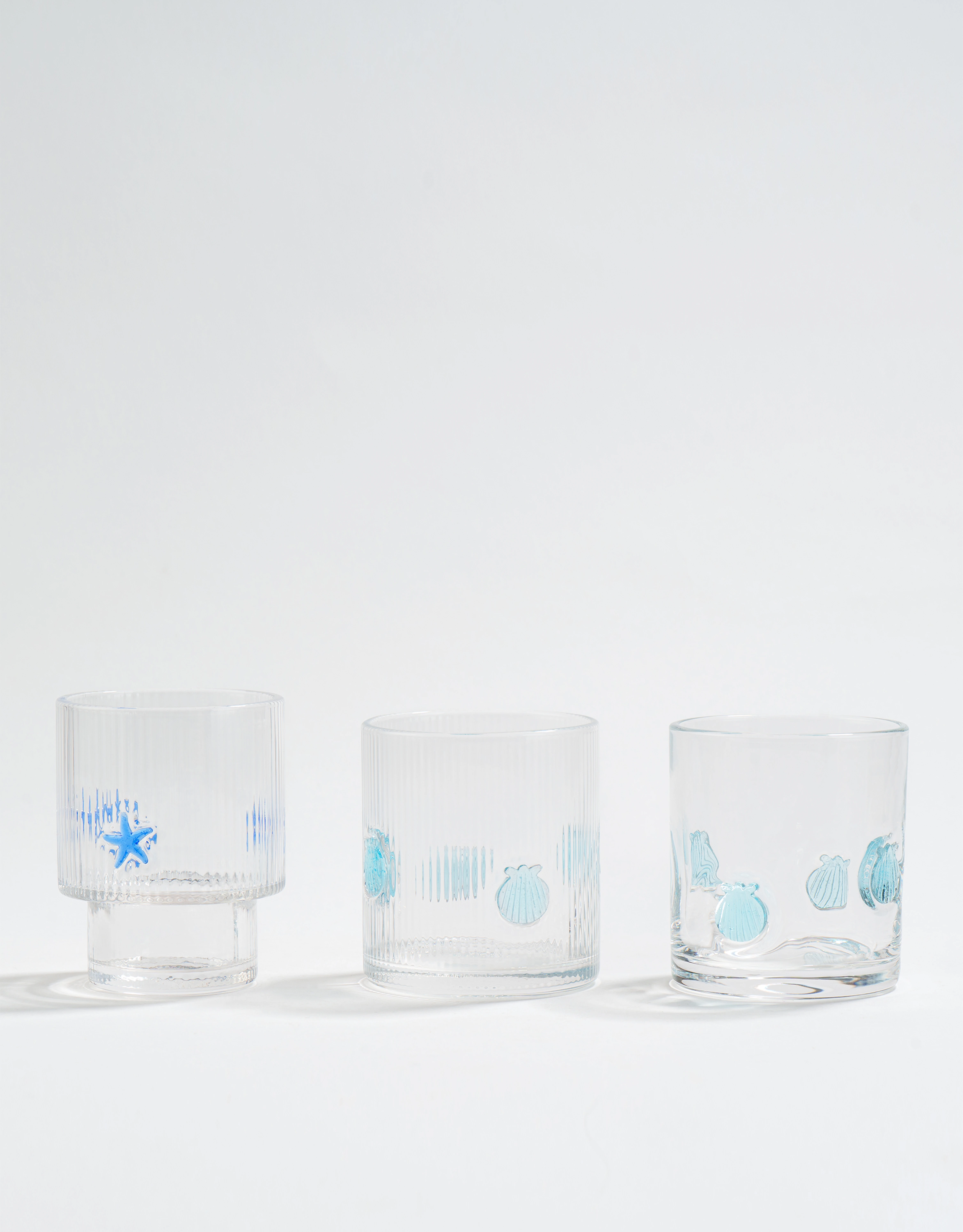 Glass Drinkware Set