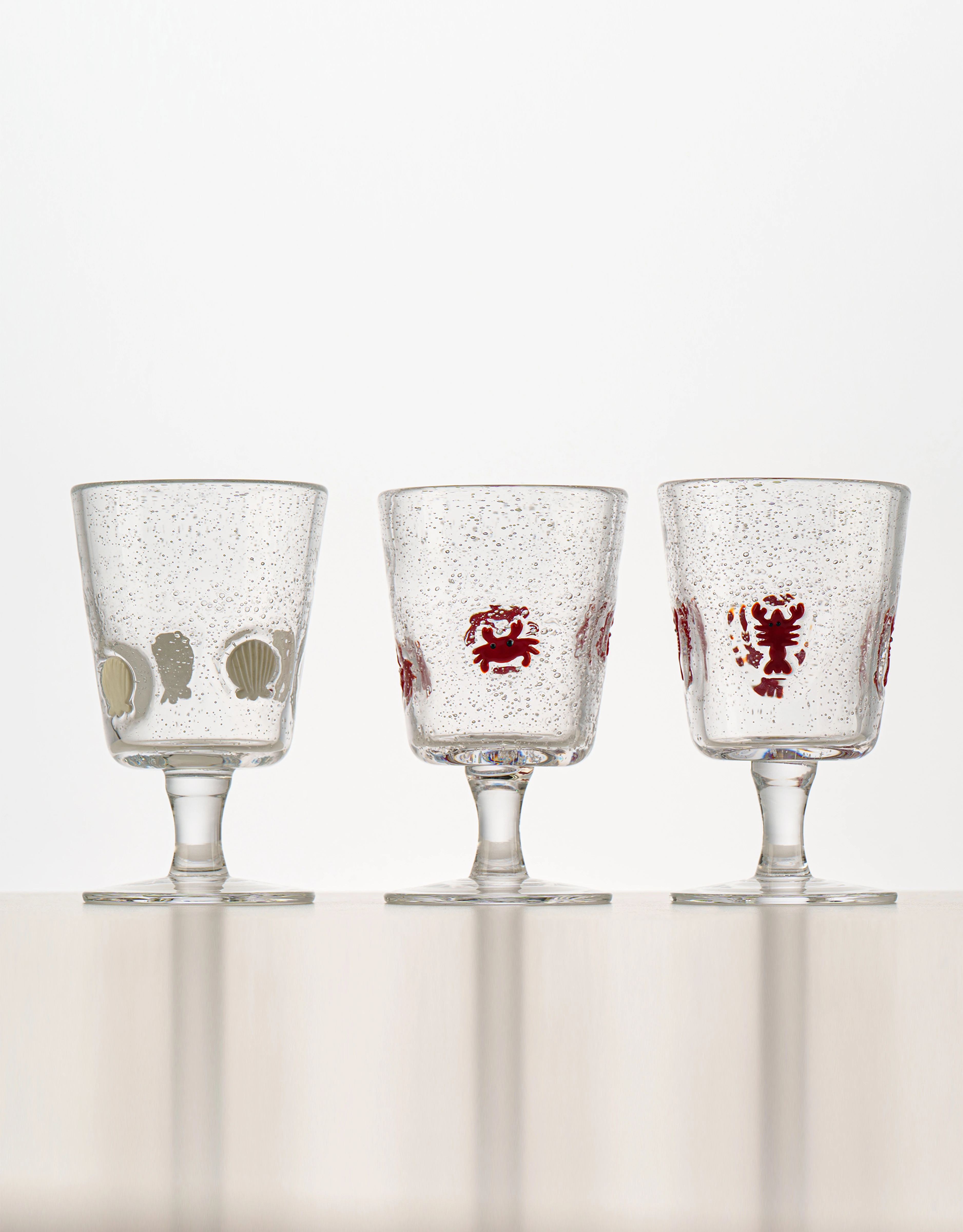 Glass Drinkware Set
