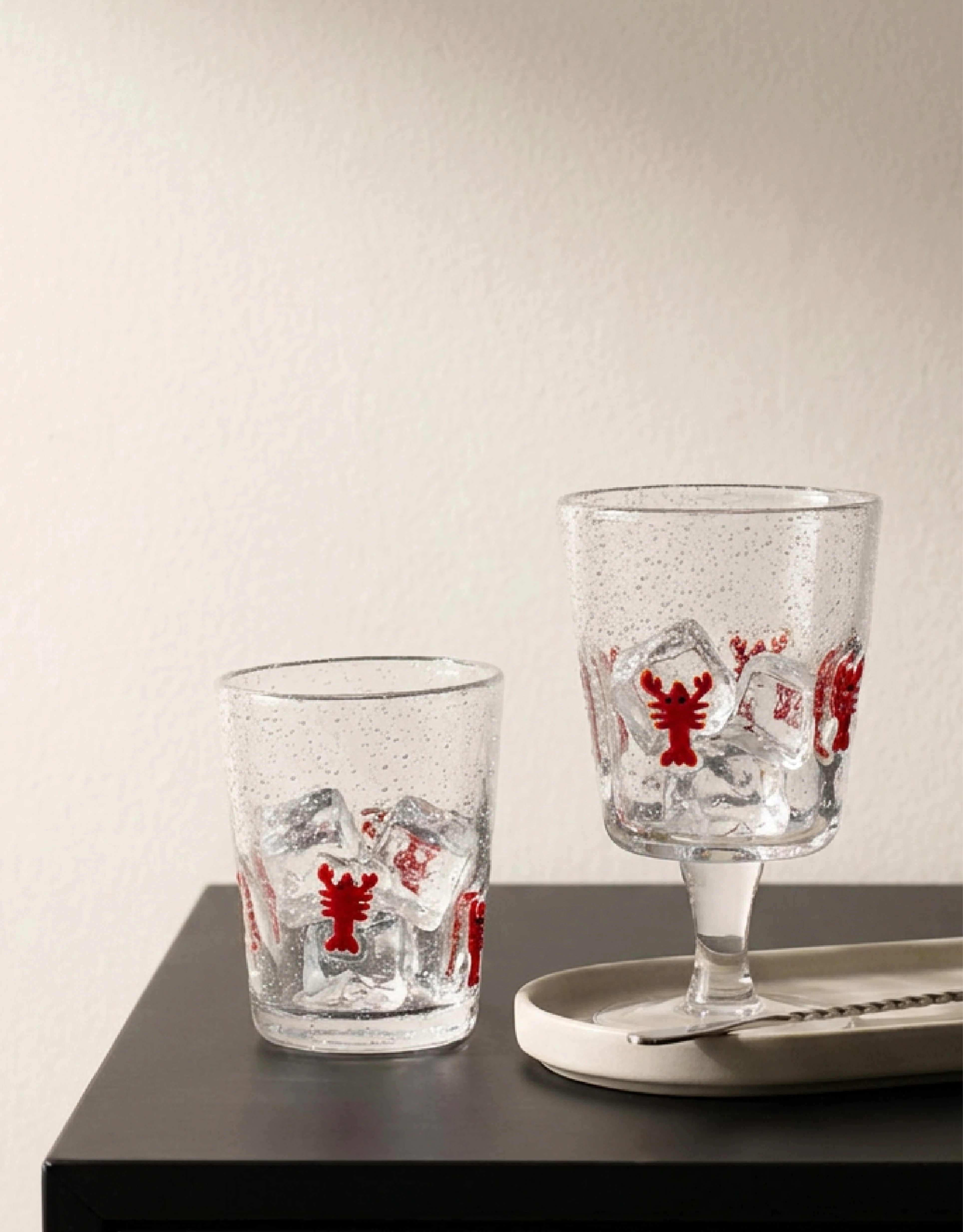 Glass Drinkware Set