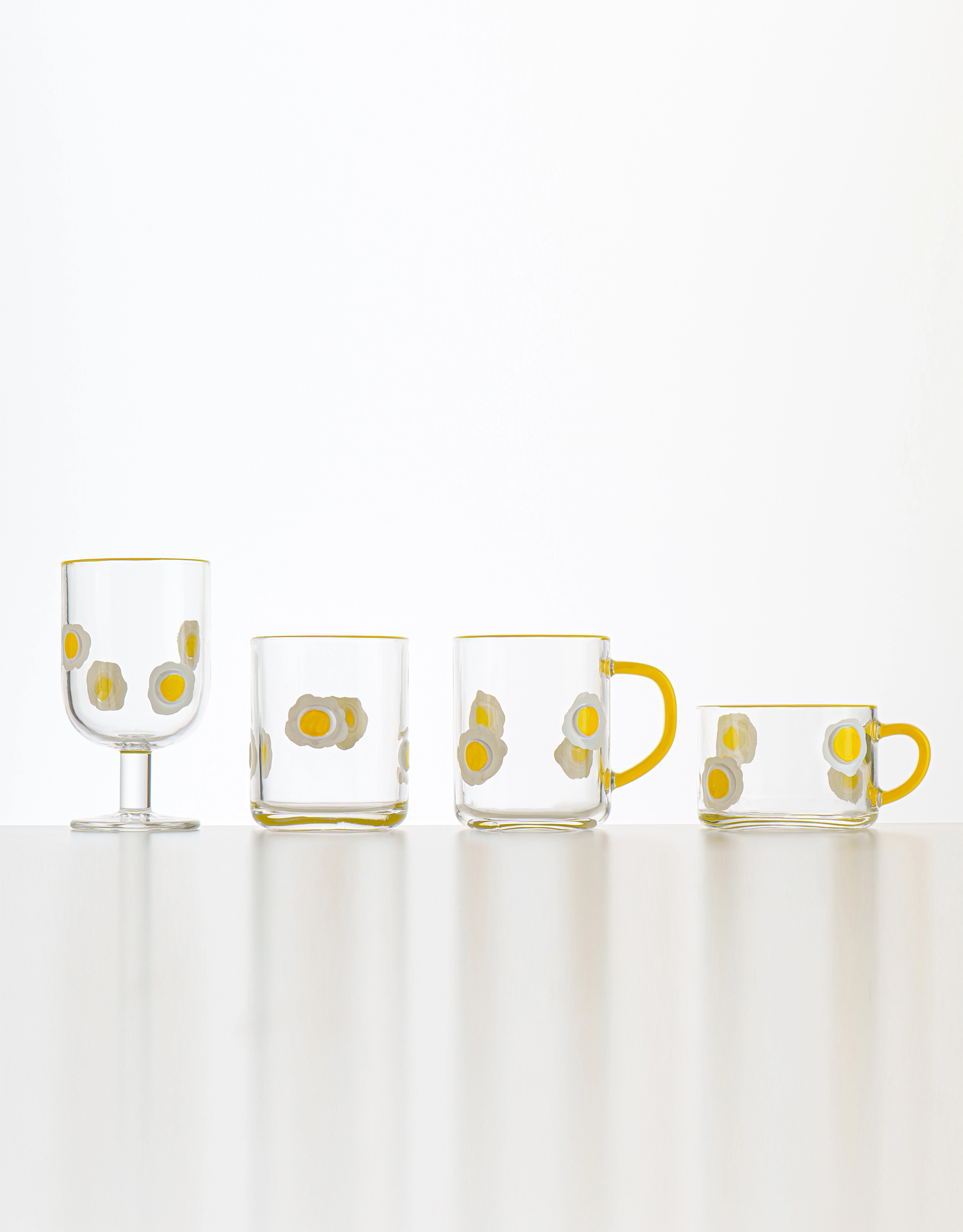 Glass Drinkware Set