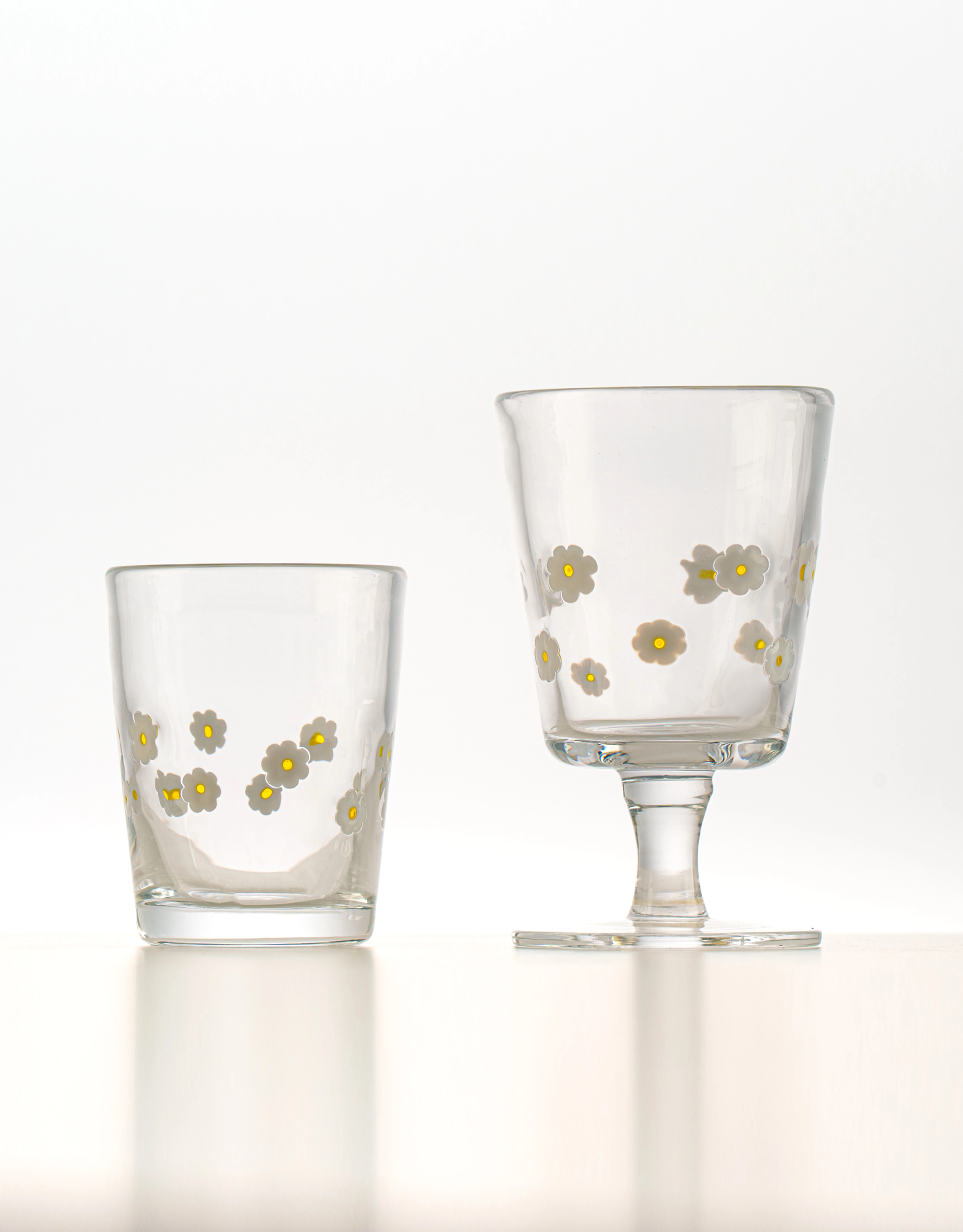 Glass Drinkware Set