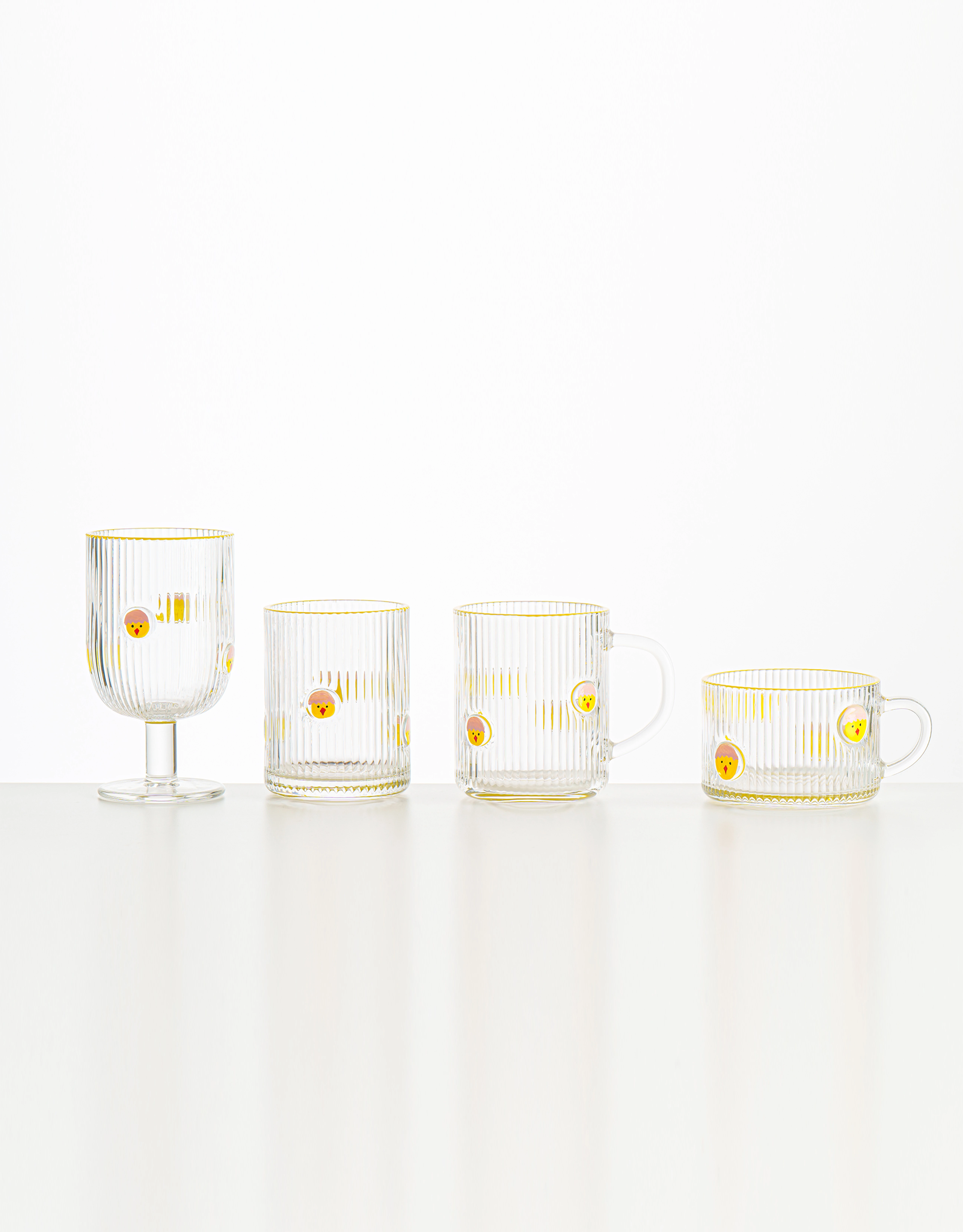 Glass Drinkware Set