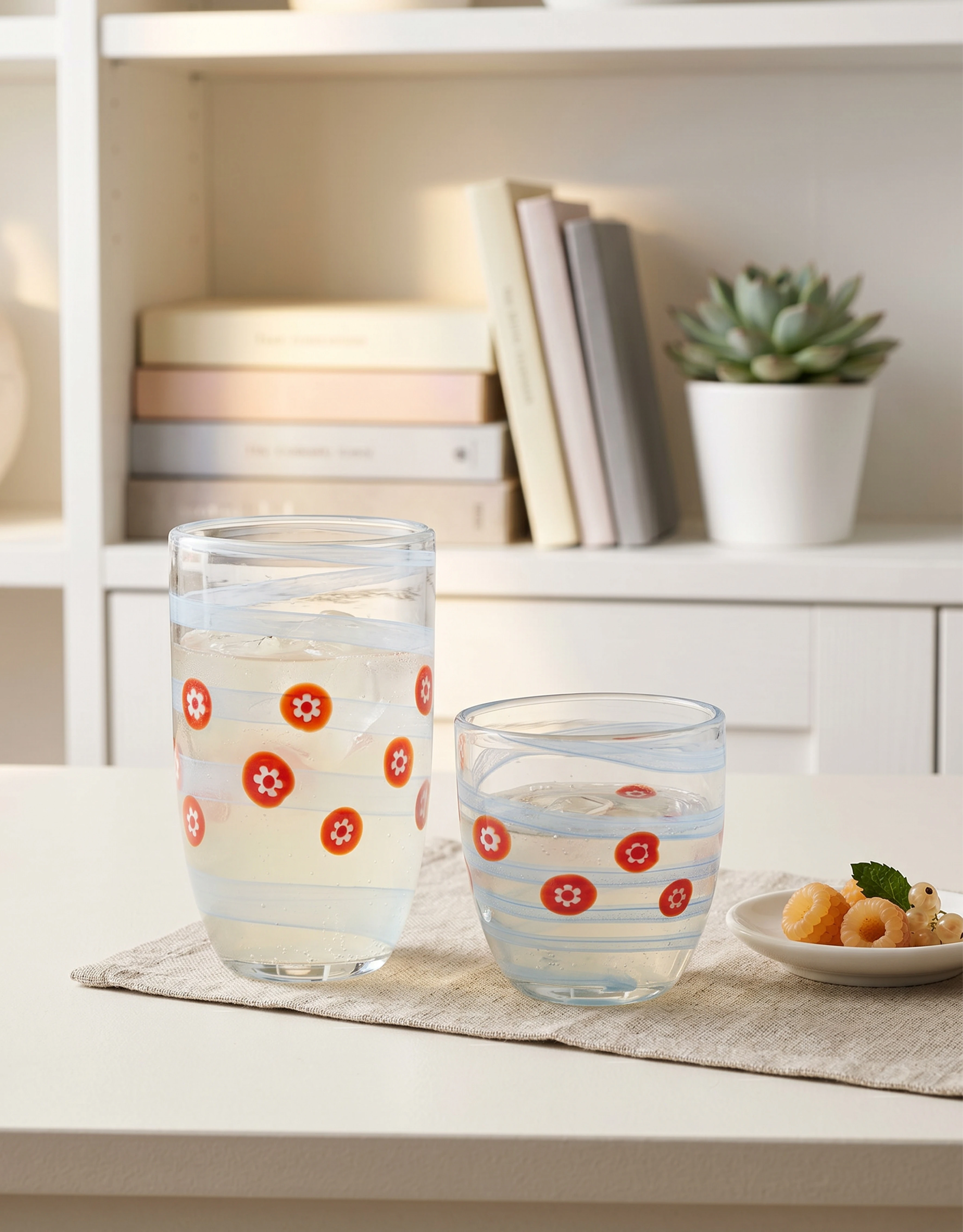 Glass Drinkware Set