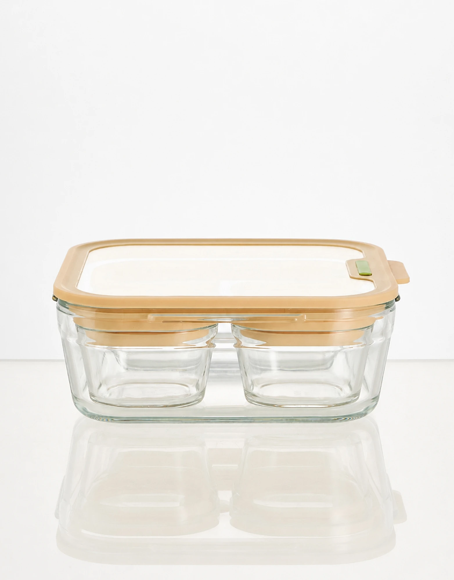 Square Glass Food Containers