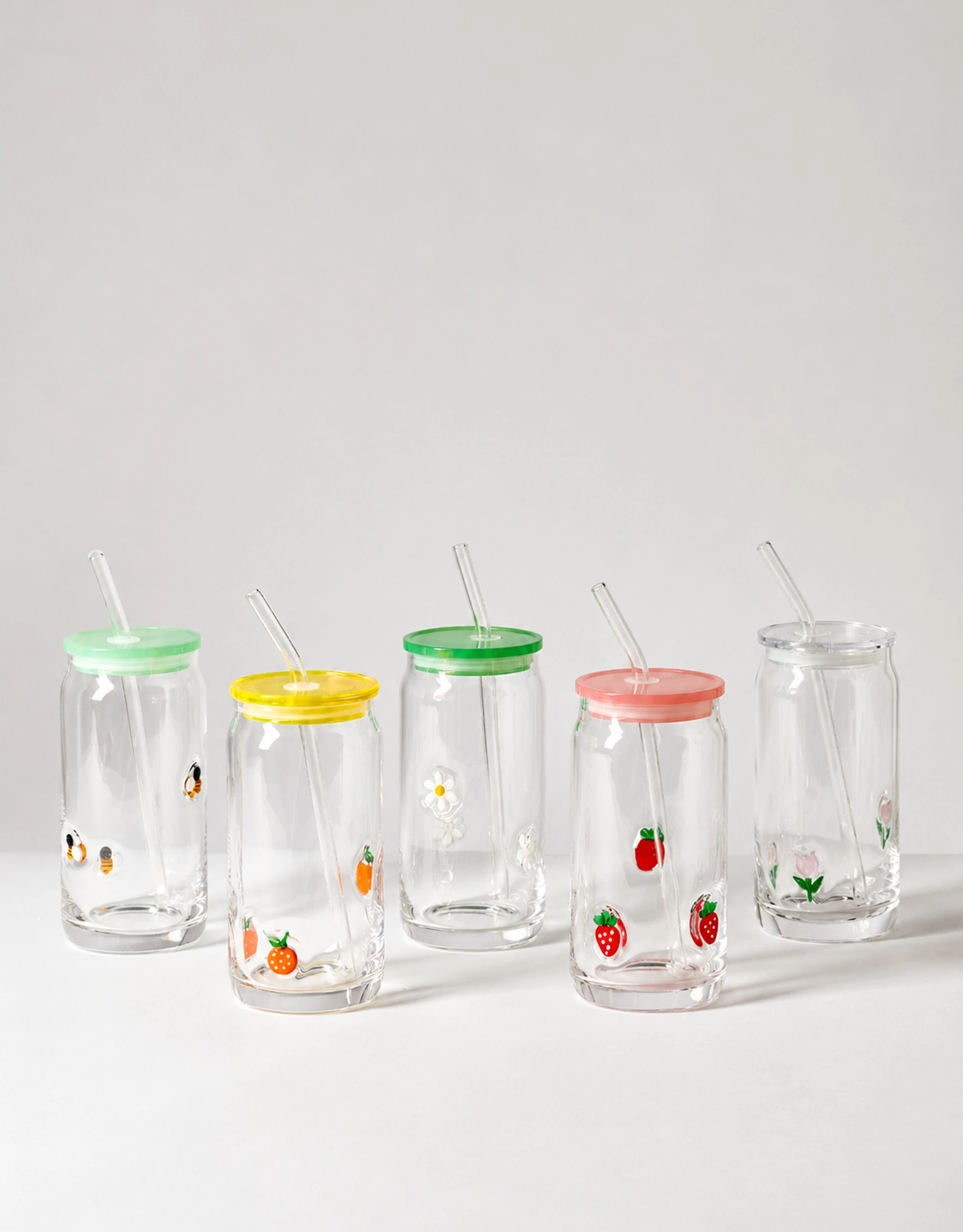 Icon Juice Can-Style Glass