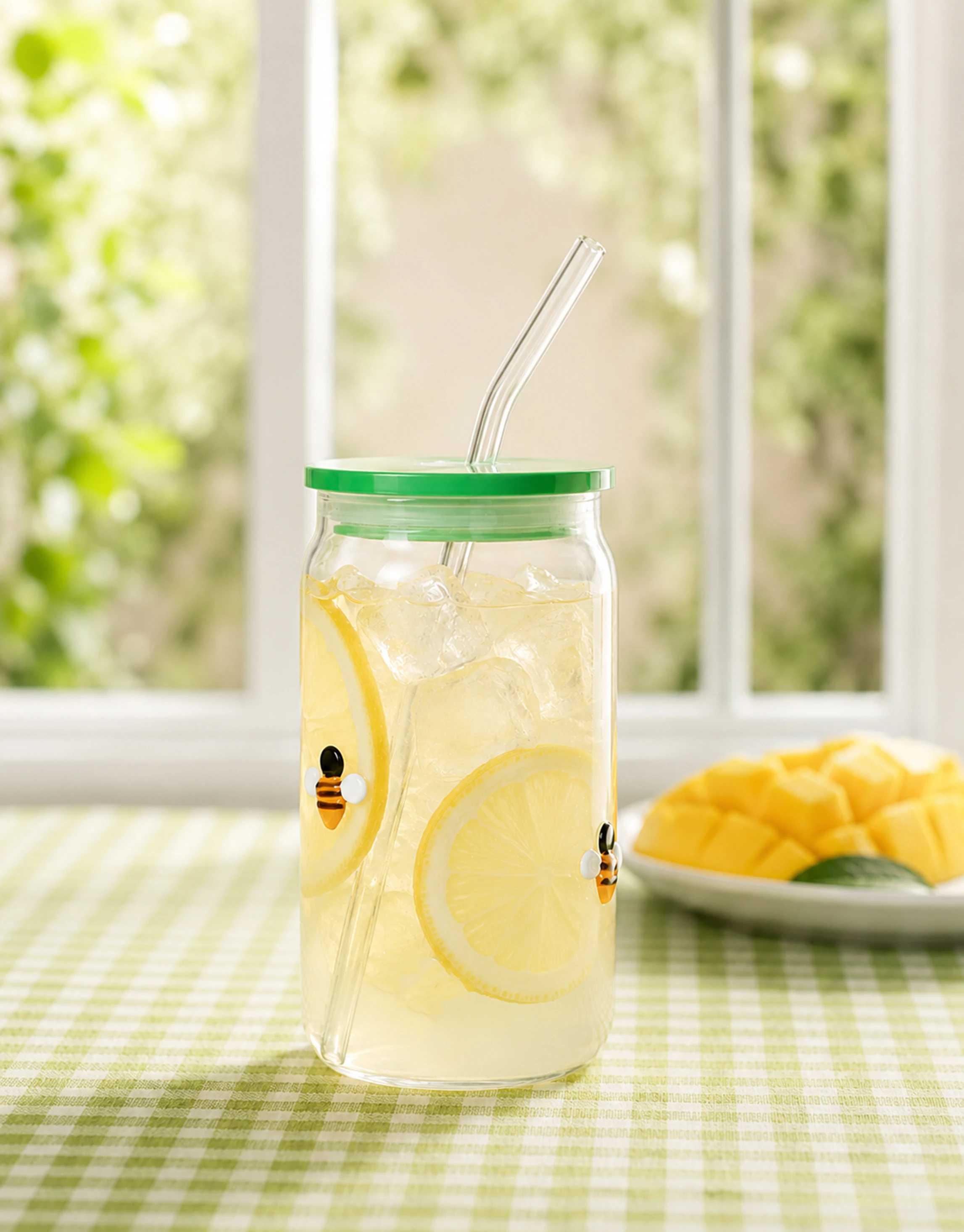Icon Juice Can-Style Glass