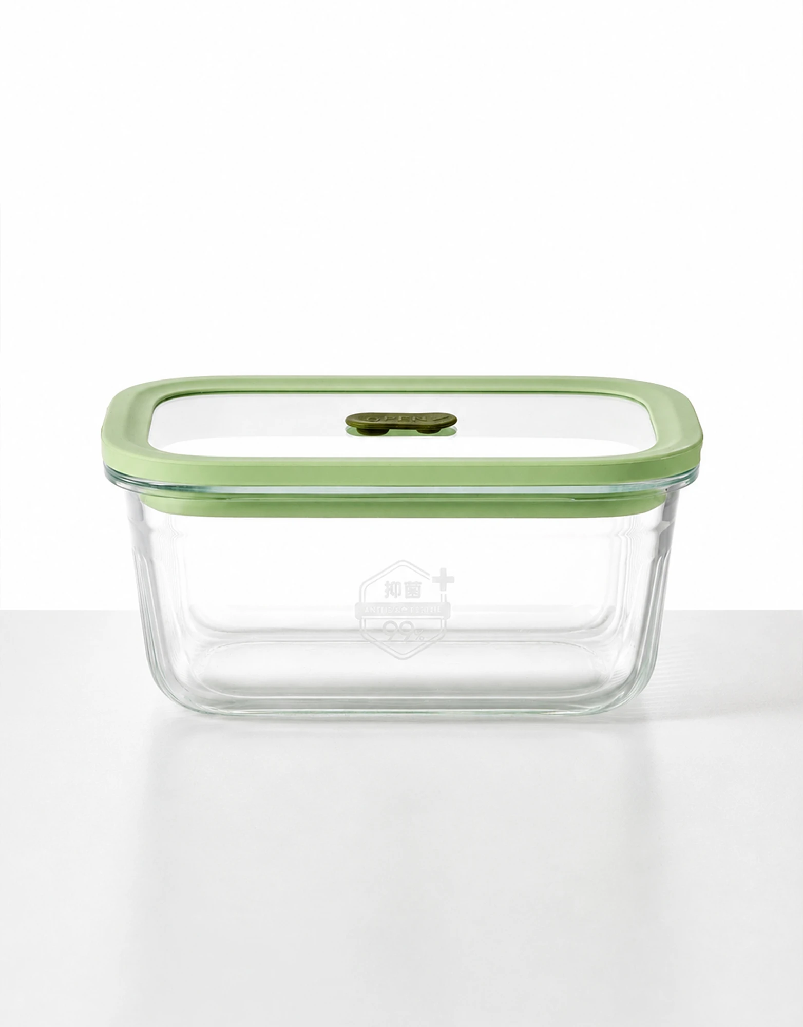 RECT. Glass Food Containers