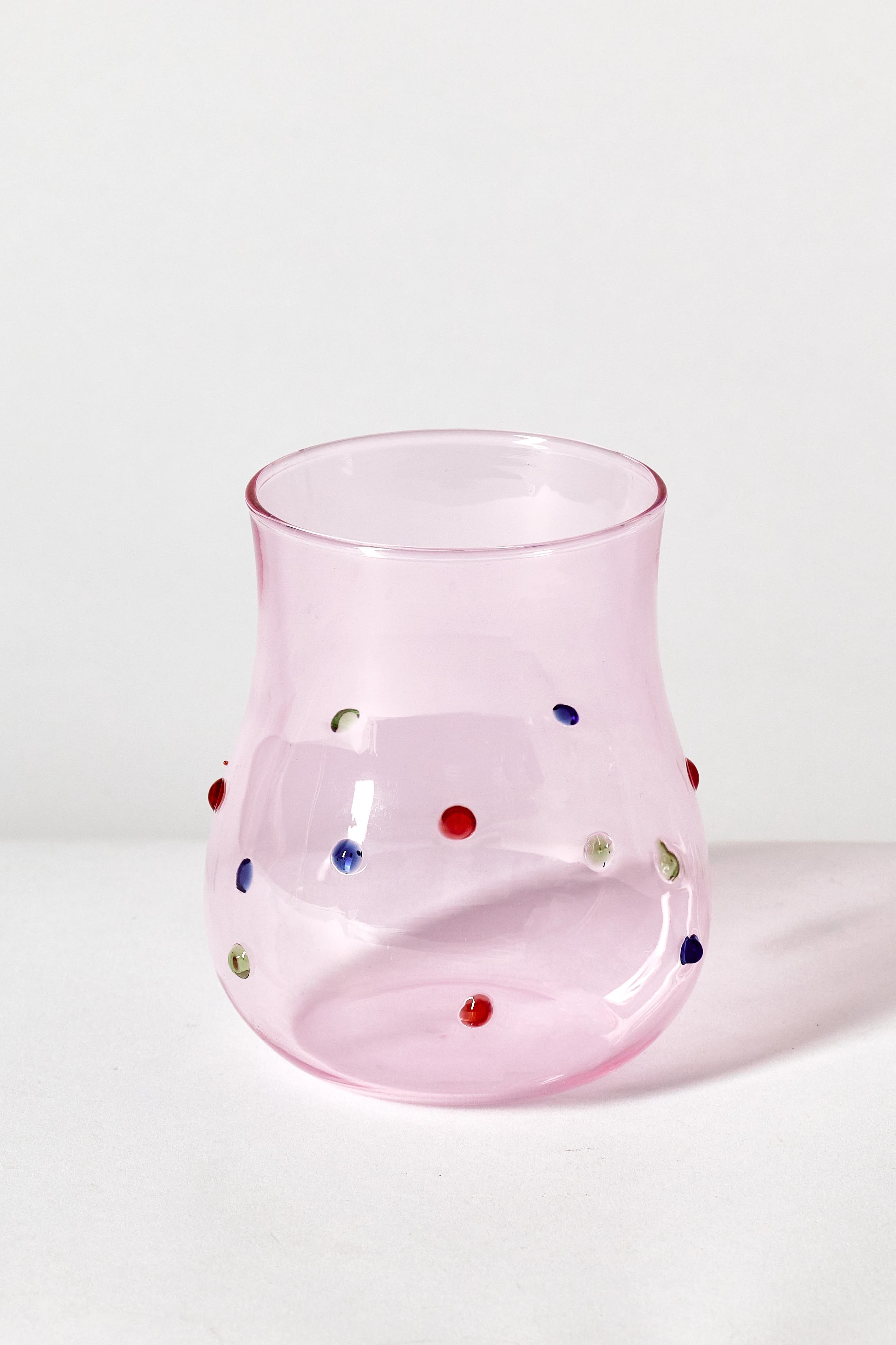 Polka Dot Glass Drinkware Set