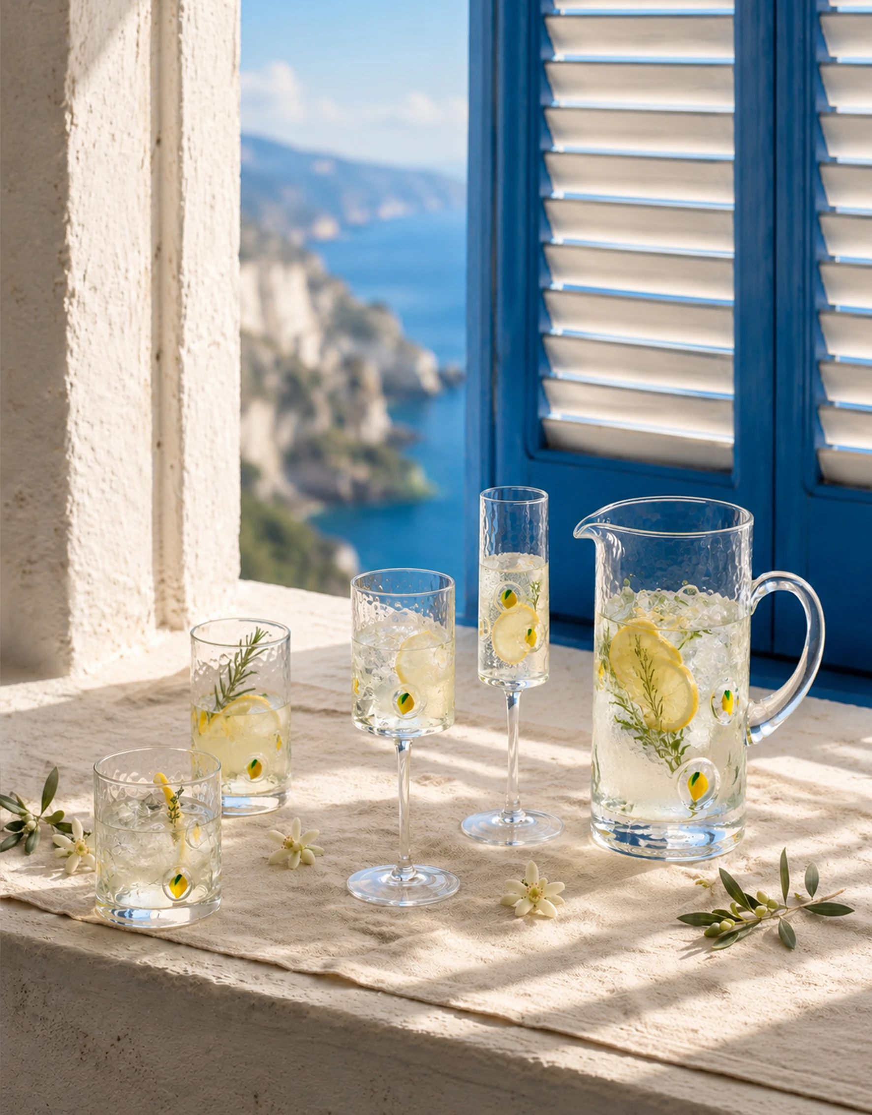 Icon Glass Drinkware Set