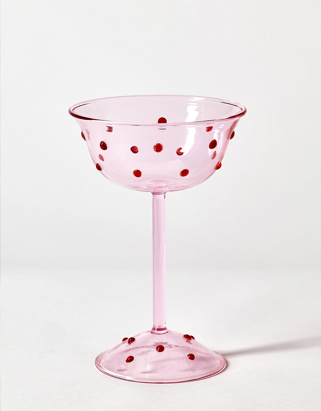 Polka Dot Glass Drinkware Set