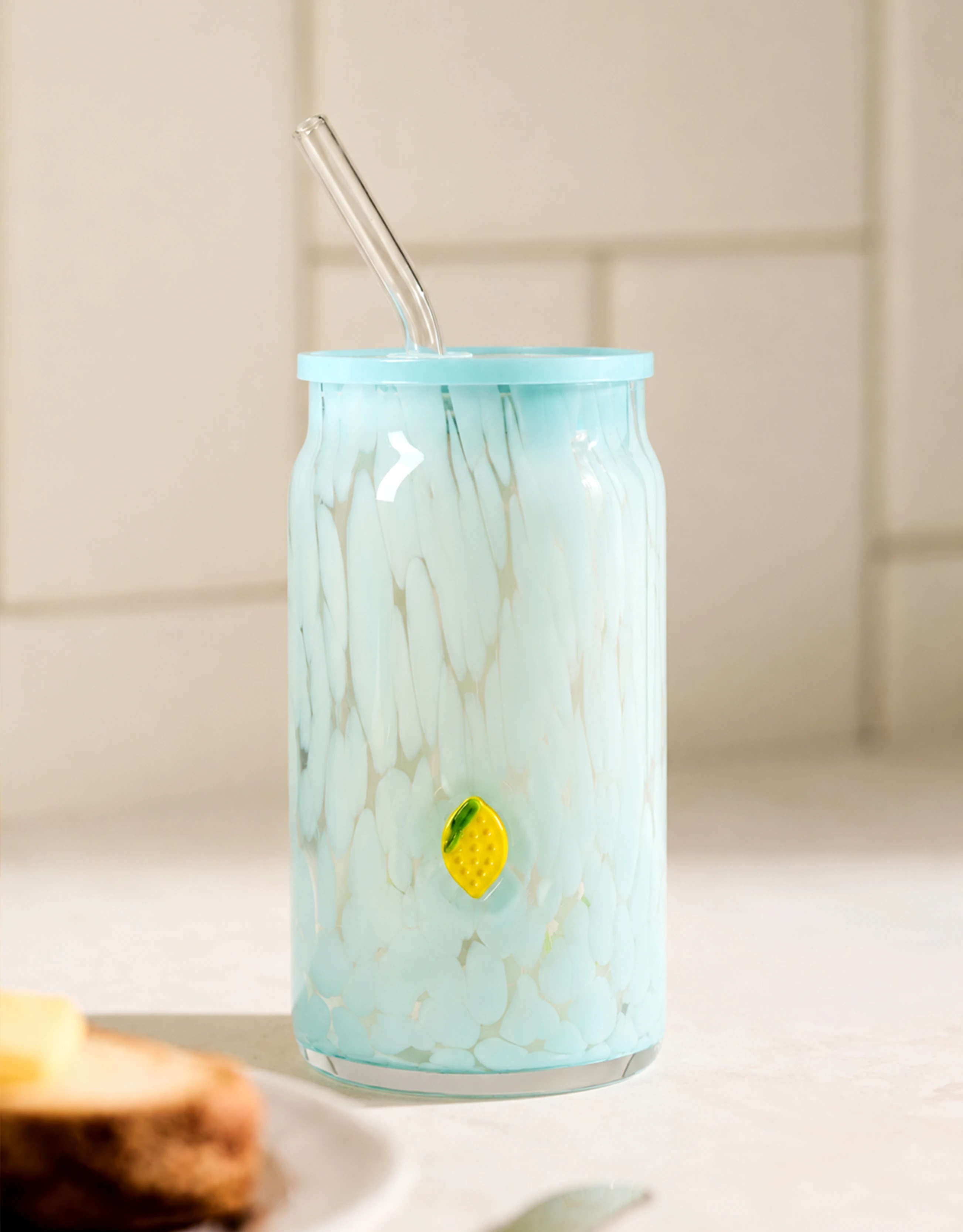 Icon Juice Confetti Can-Style Glass