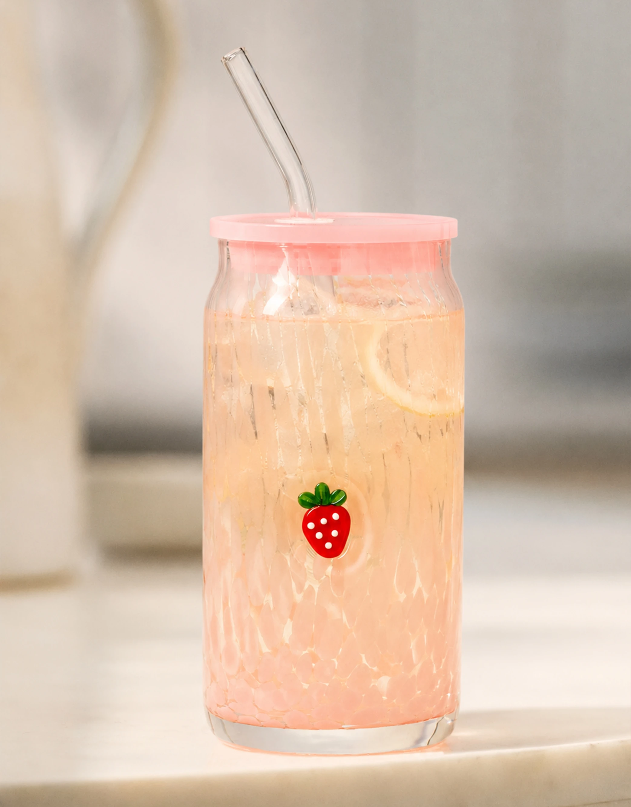 Icon Juice Confetti Can-Style Glass