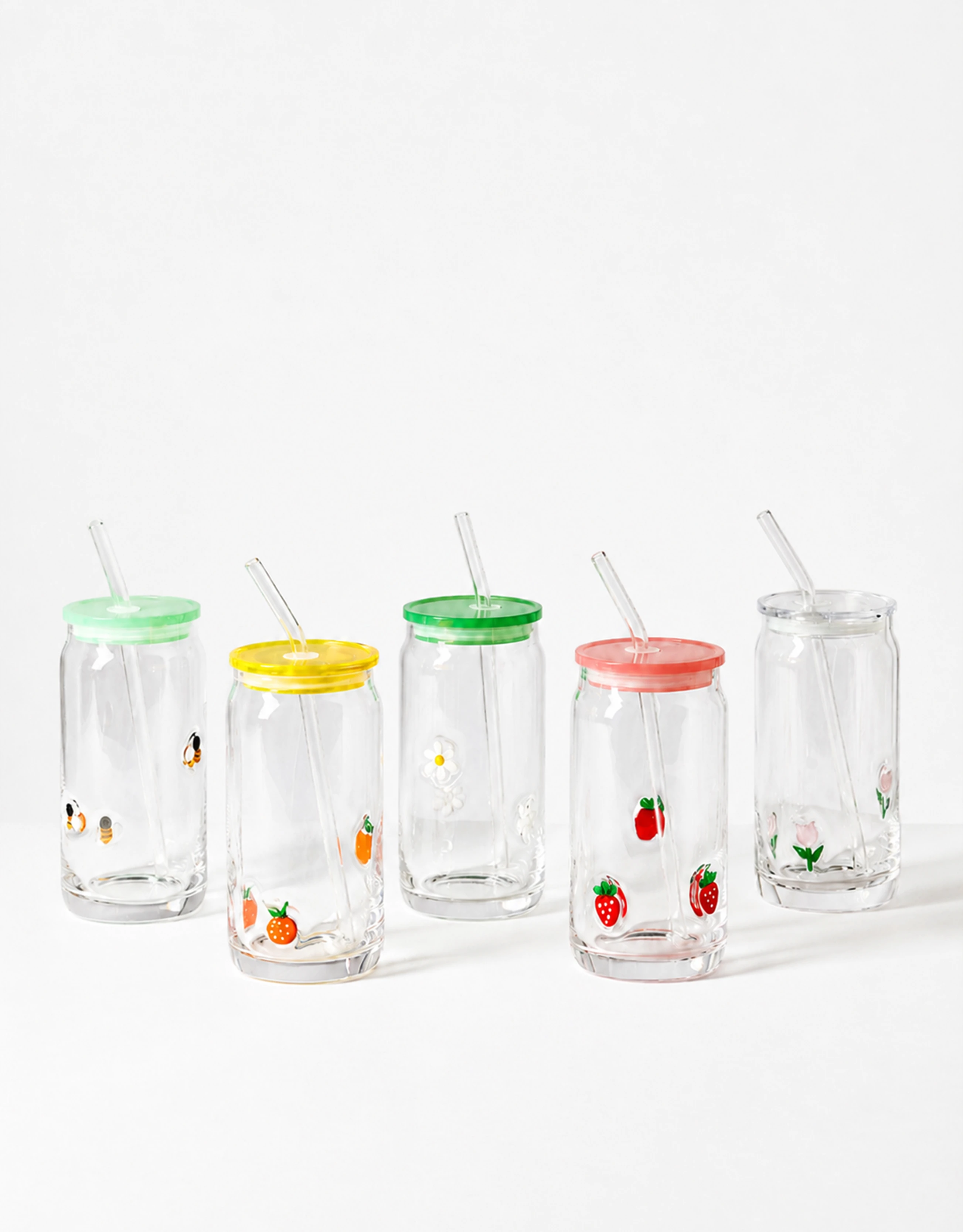 Icon Juice Can-Style Glass