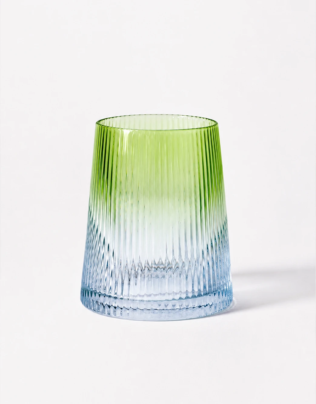 Ribbed Glass Drinkware Set