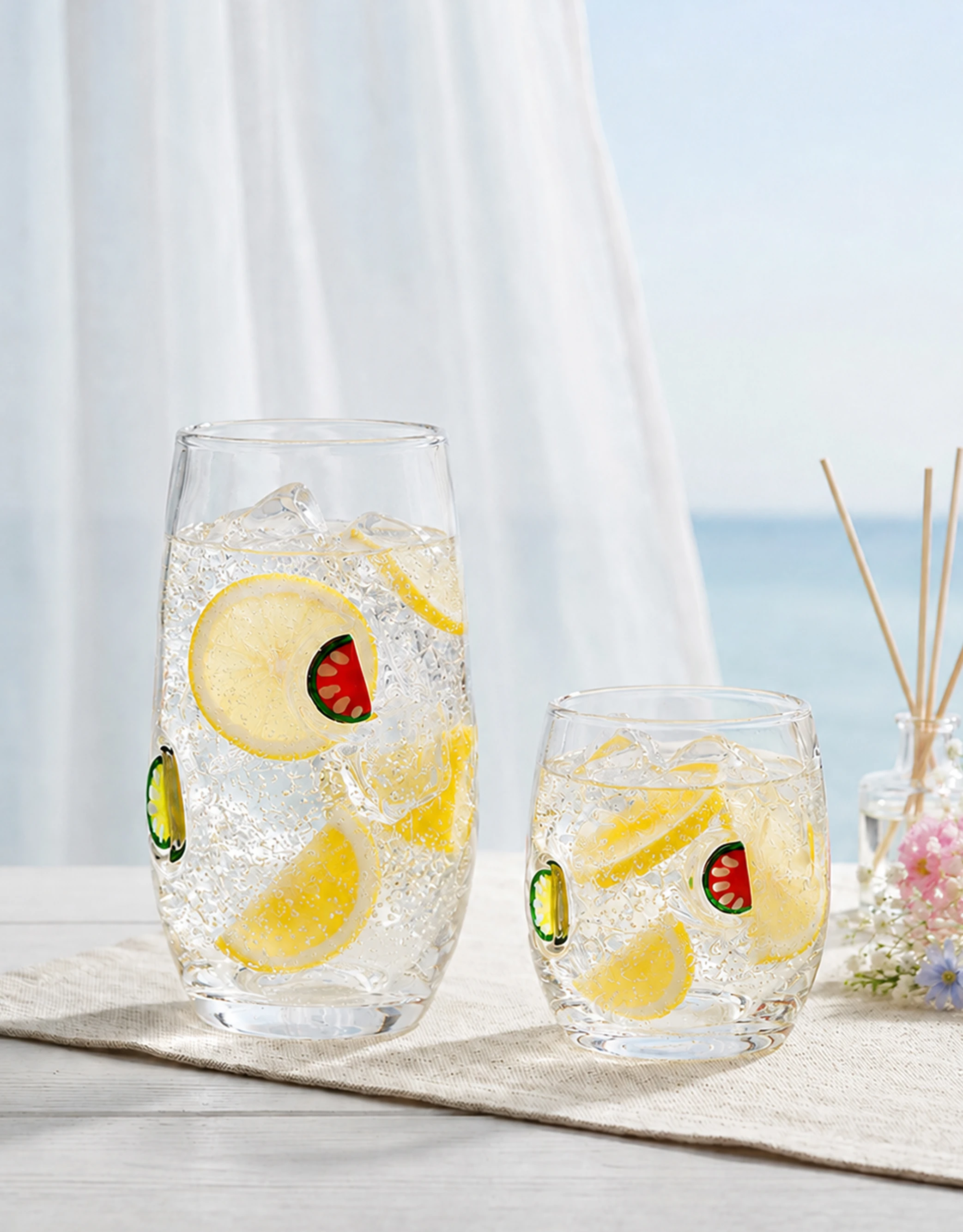 Icon Glass Drinkware Set