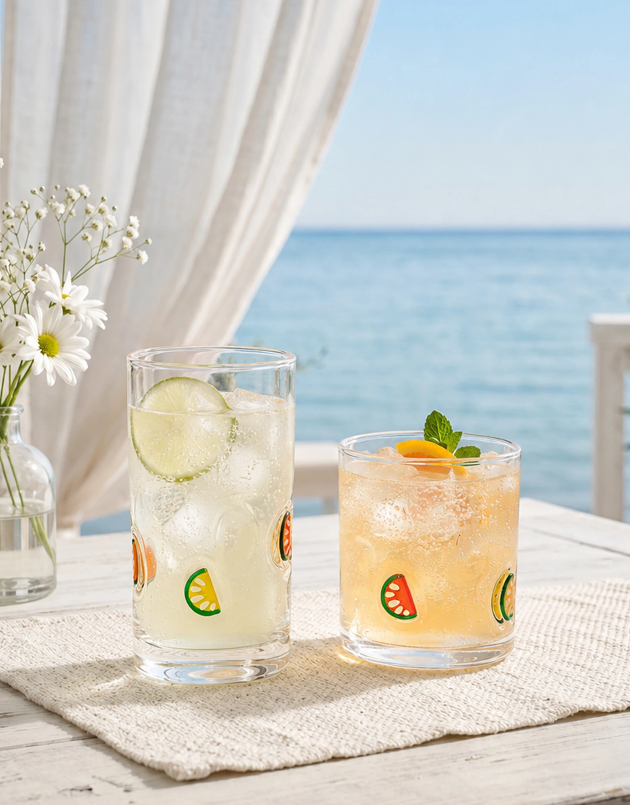 Icon Glass Drinkware Set