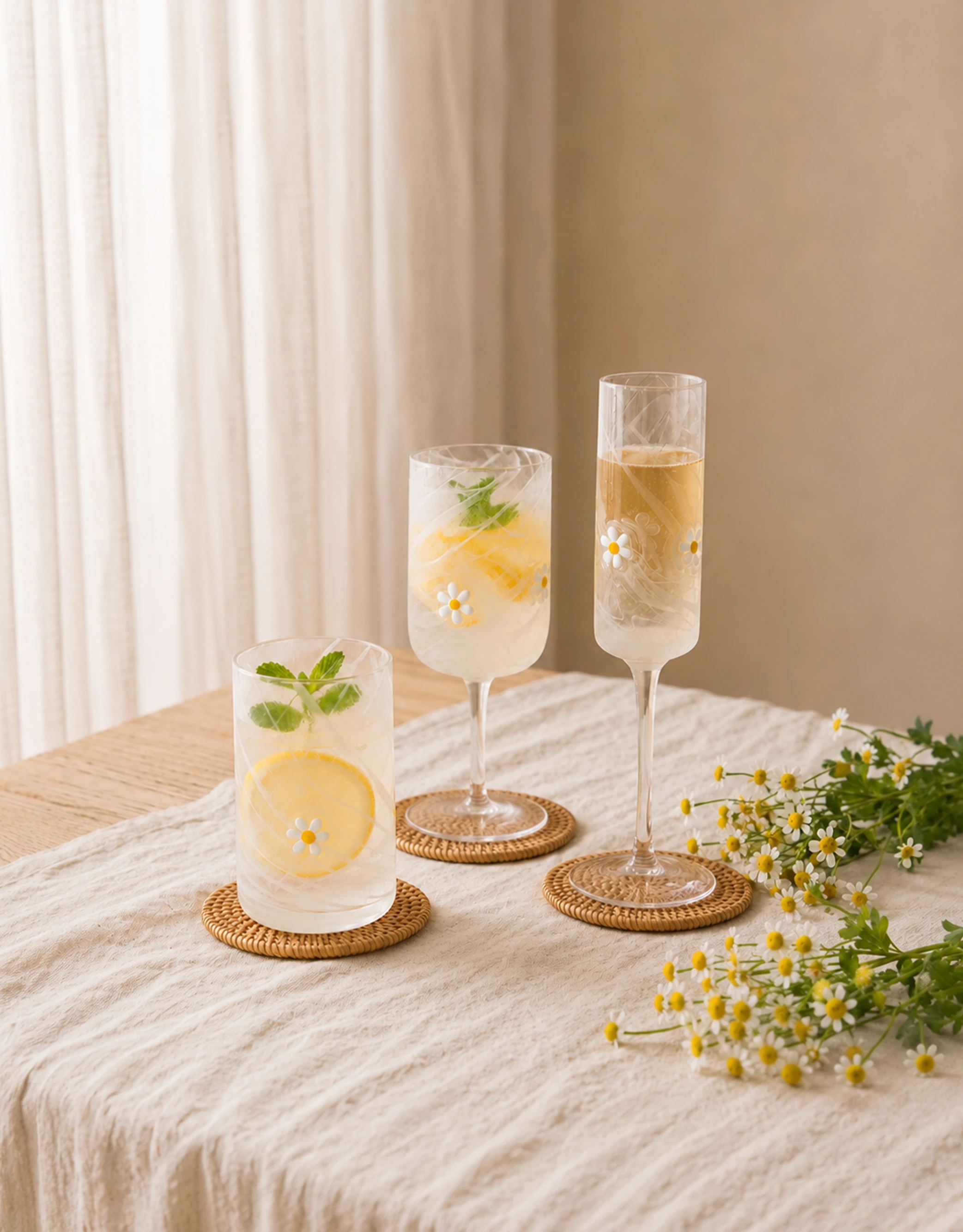 Icon Glass Drinkware Set