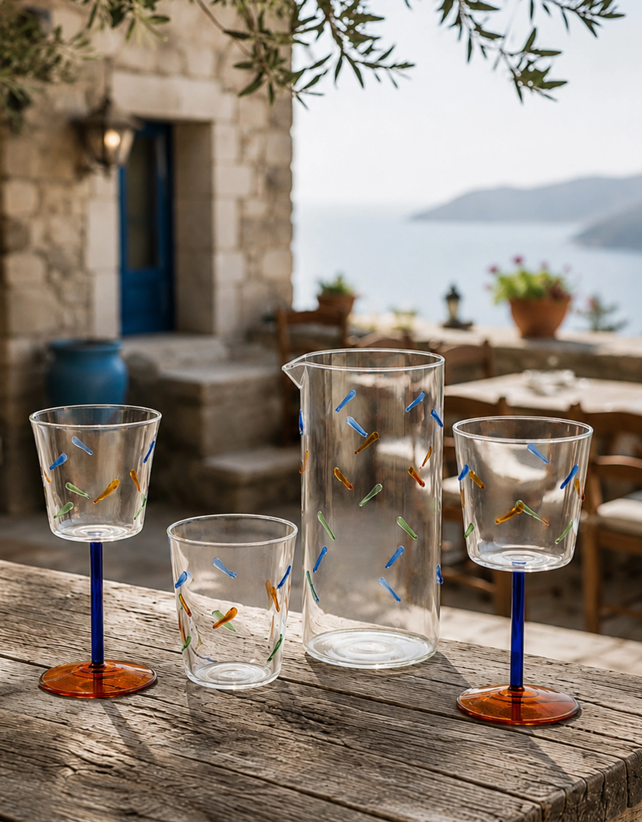 3D Confetti Drinkware