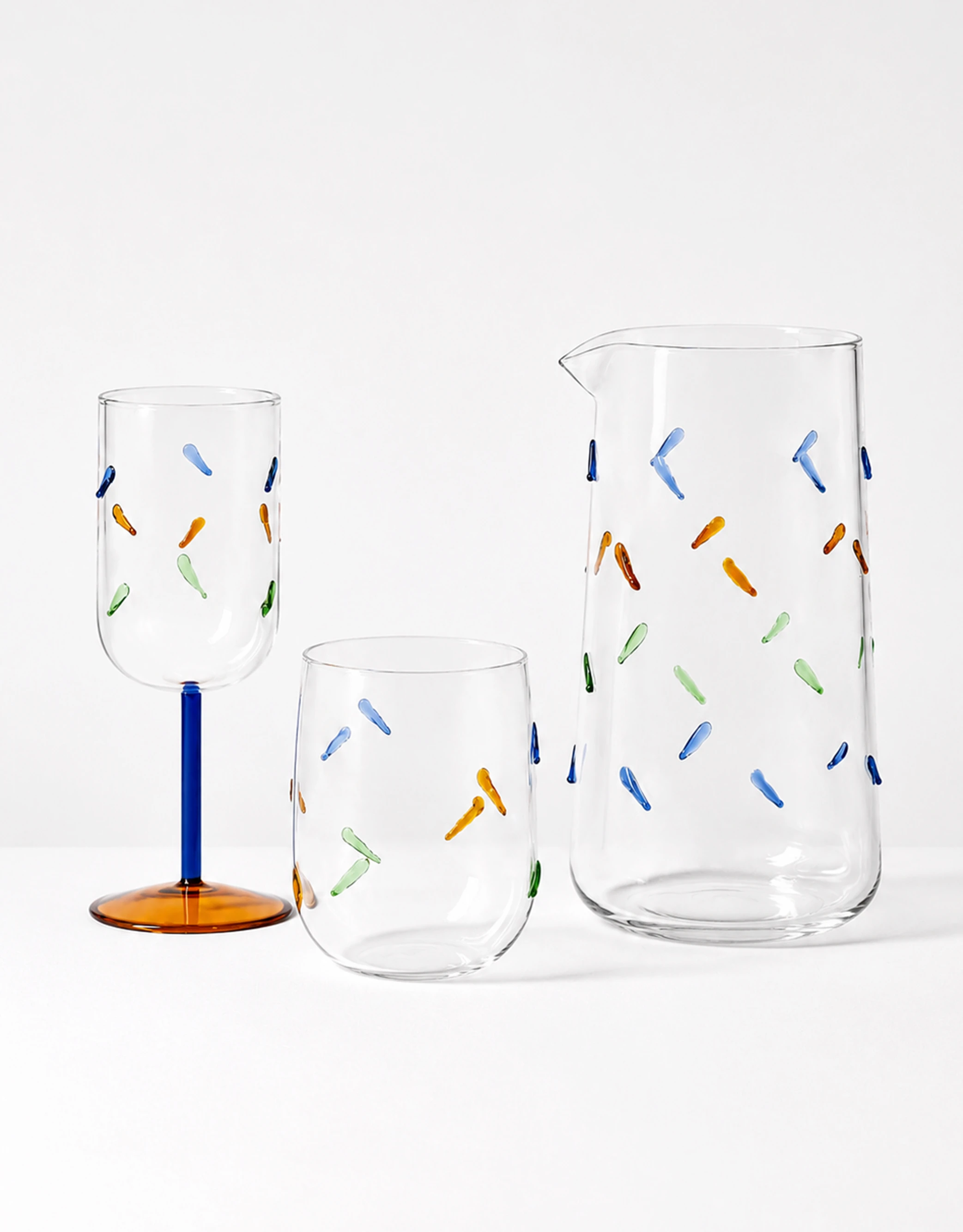 3D Confetti Drinkware