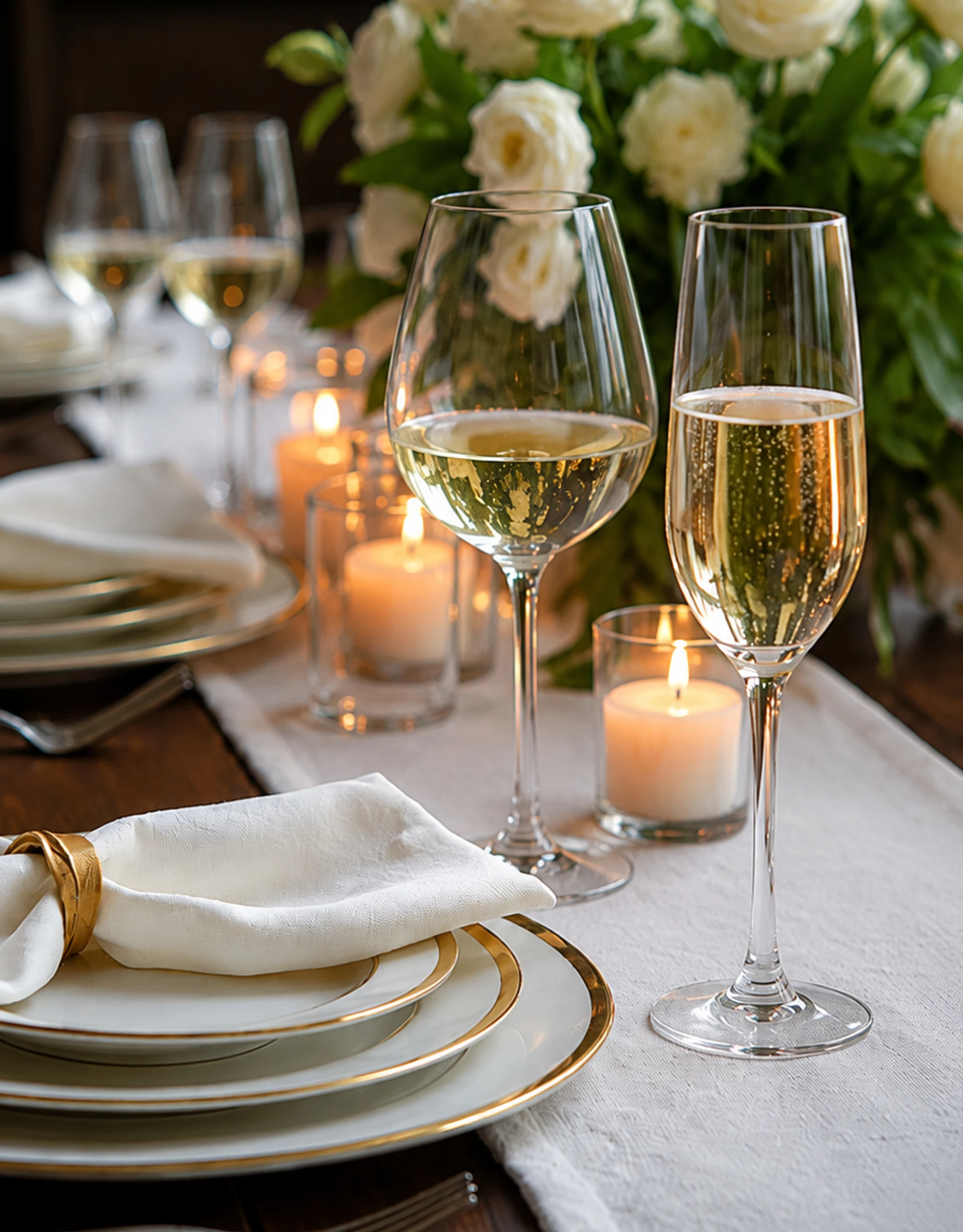 Crystal Glass Drinkware Set