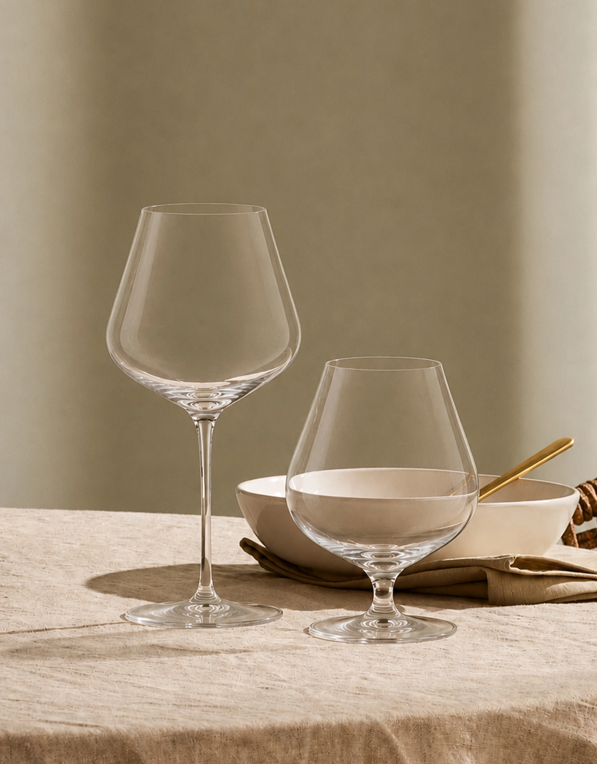 Crystal Glass Drinkware Set