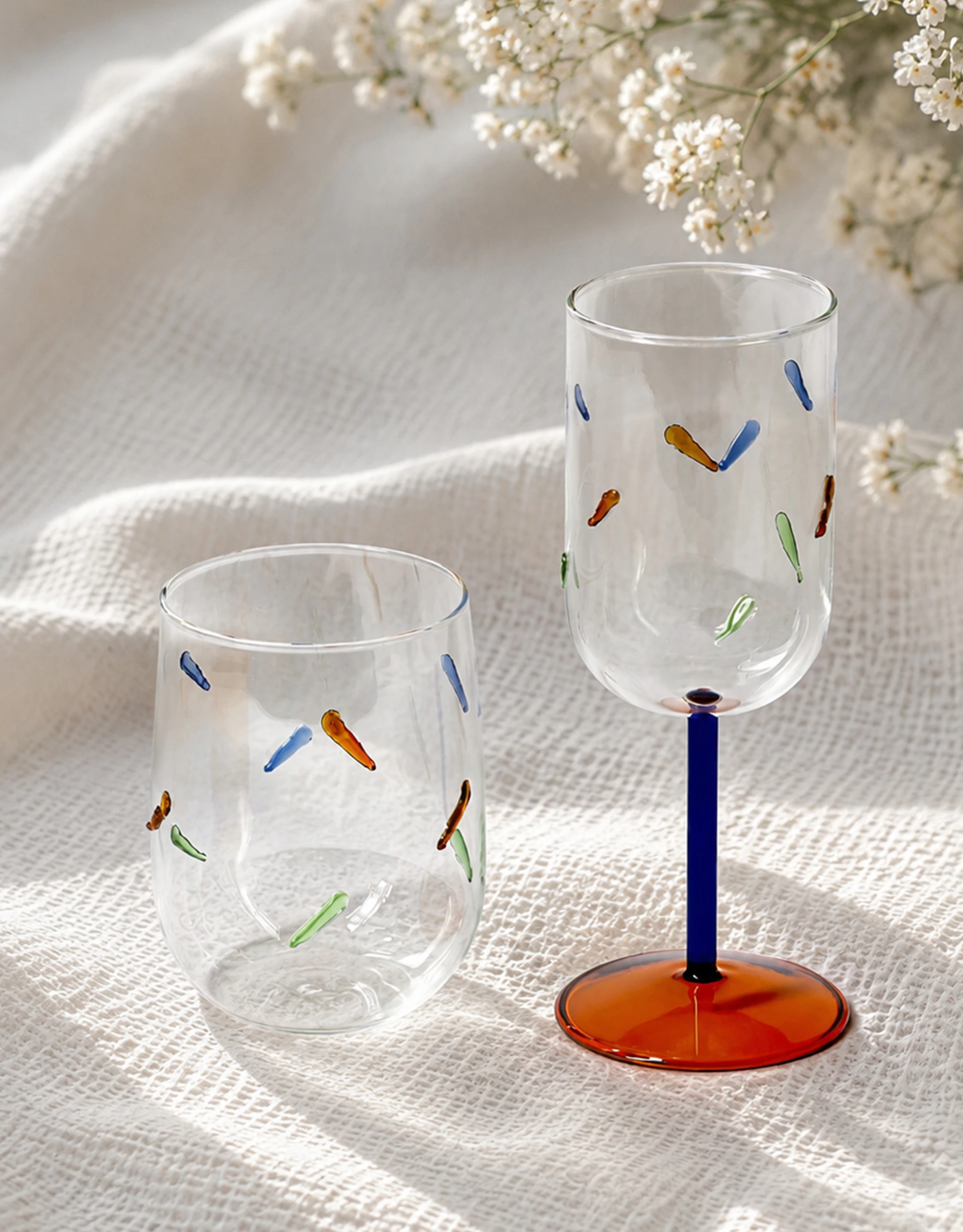 3D Confetti Drinkware