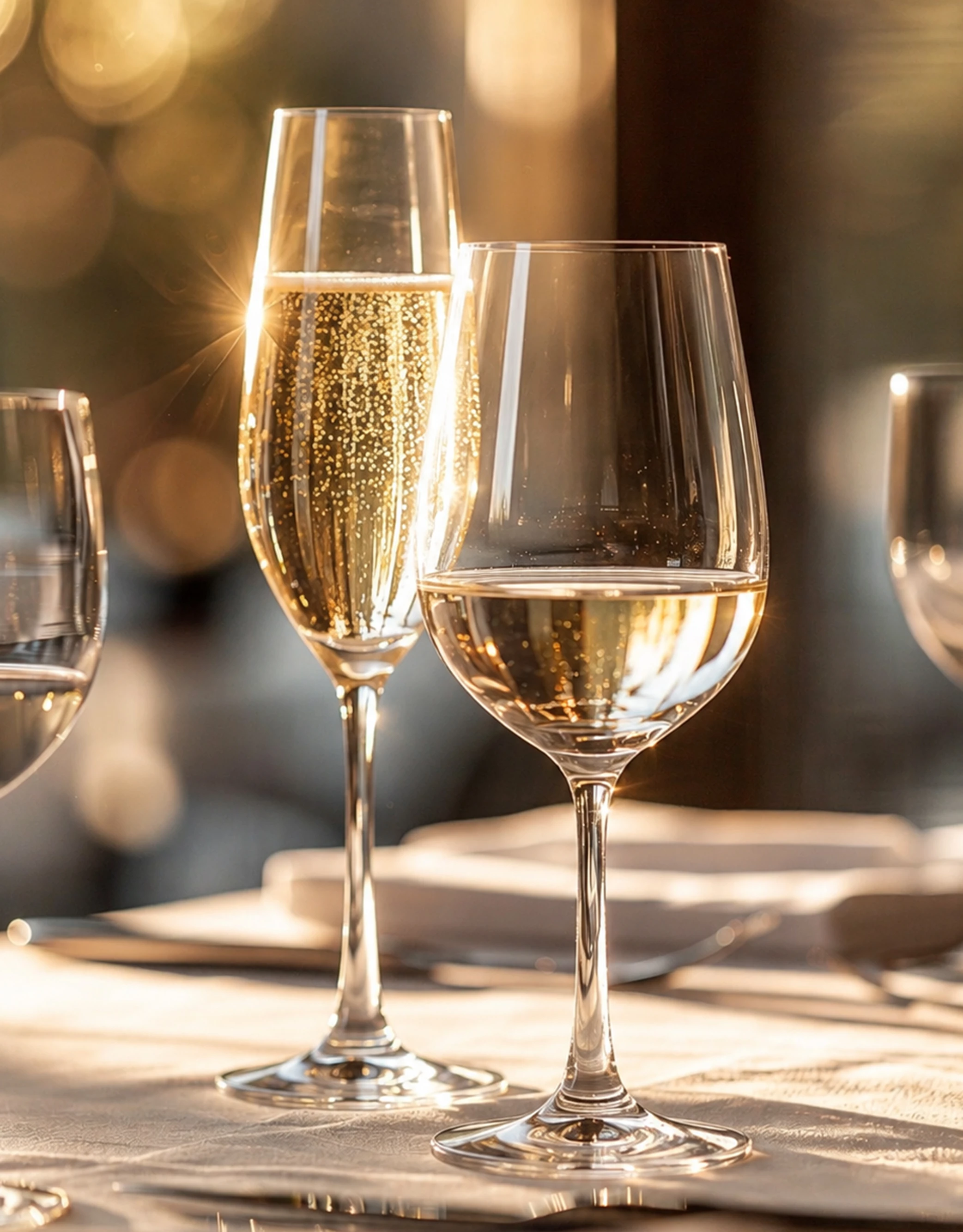 Crystal Glass Drinkware Set