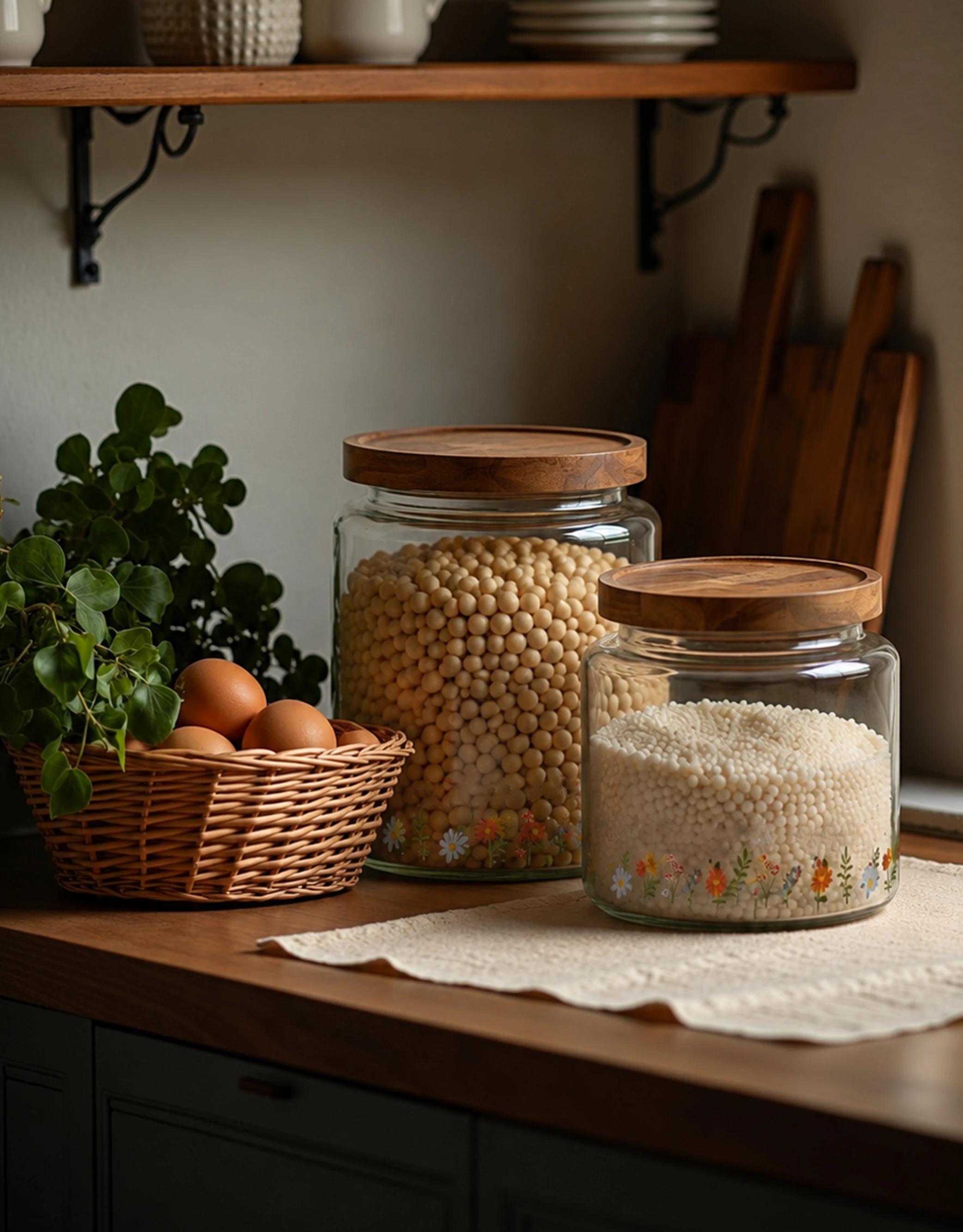 Glass Storage Jars