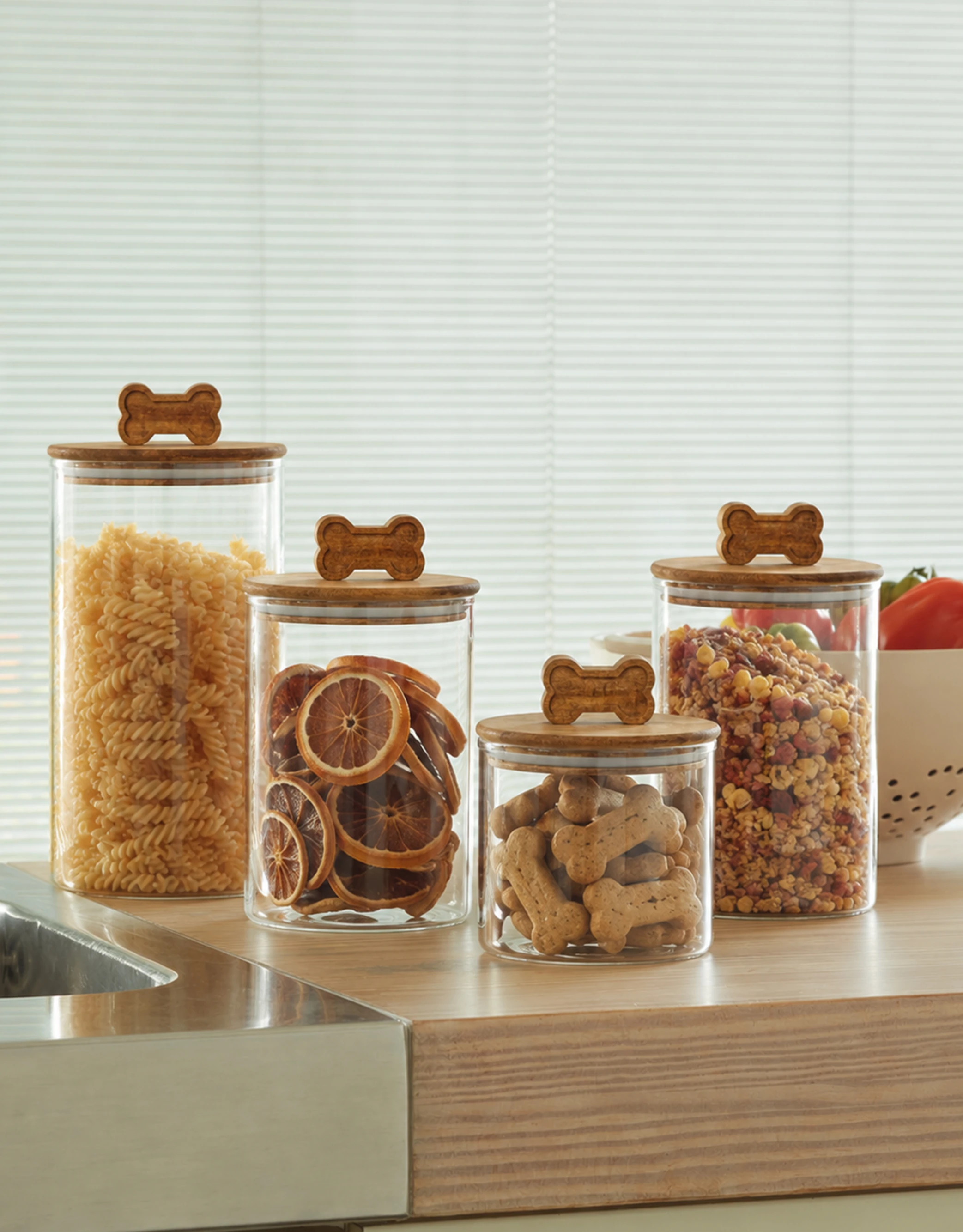 Glass Storage Jars