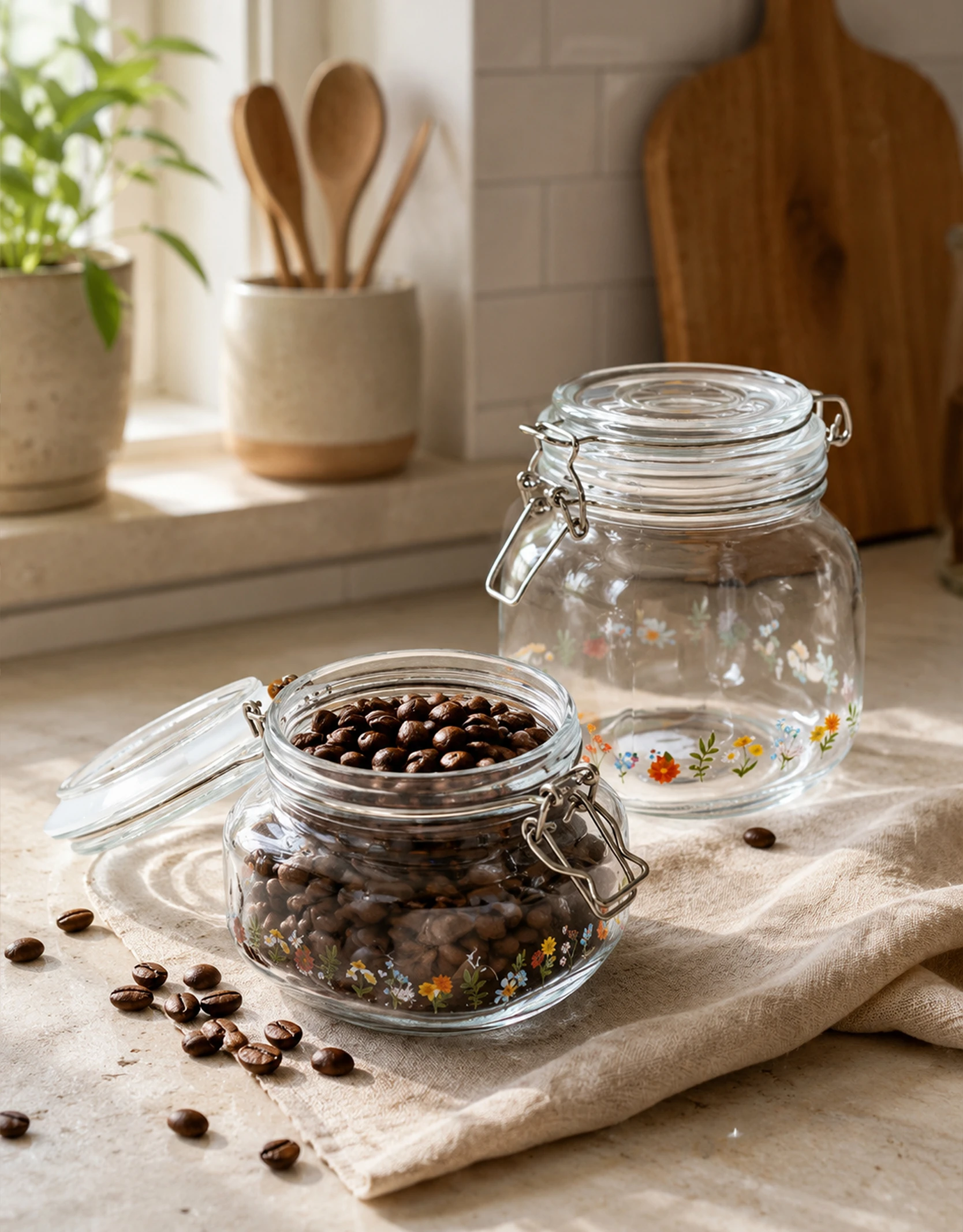 Glass Storage Jars