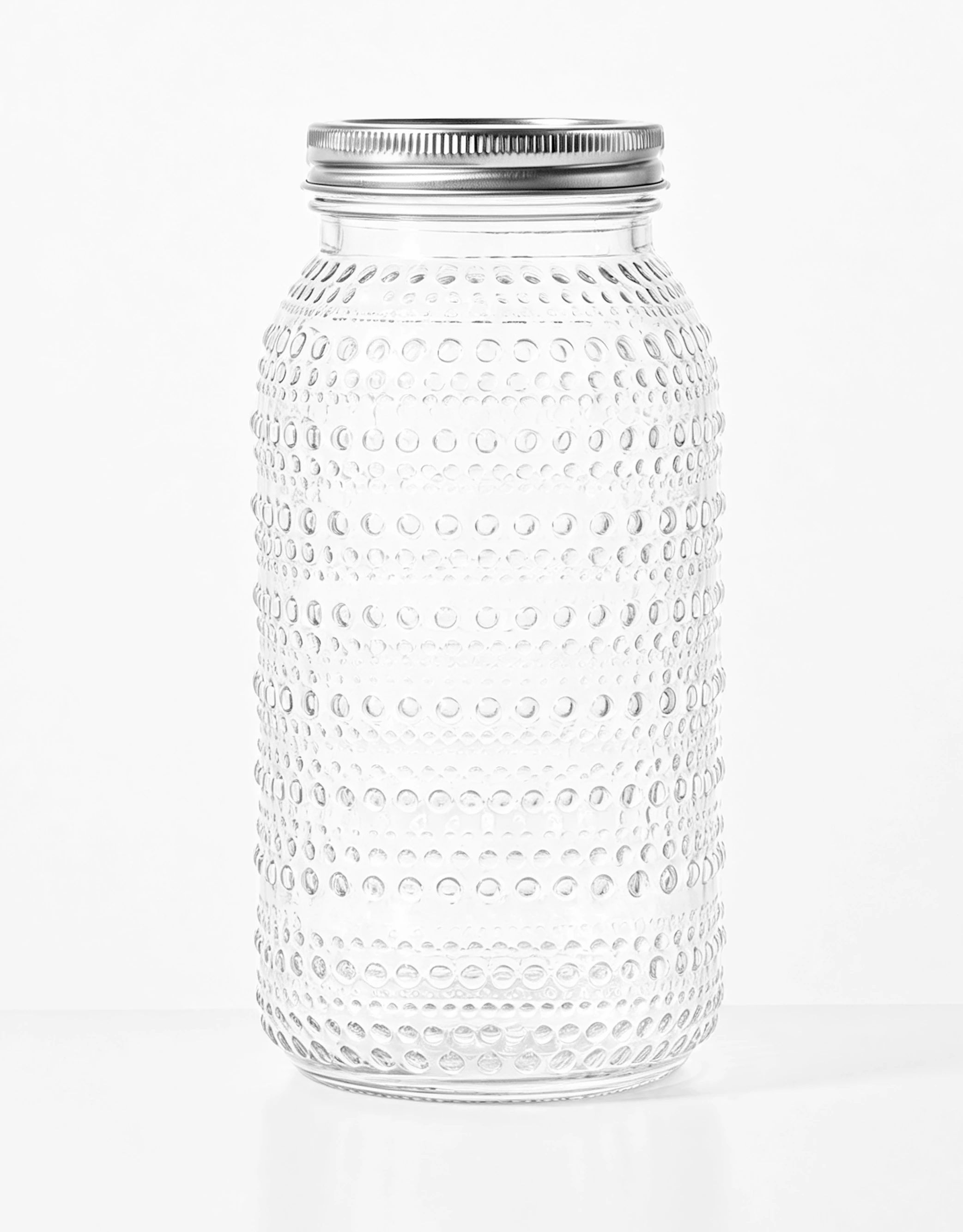 Embossed Canning Jars